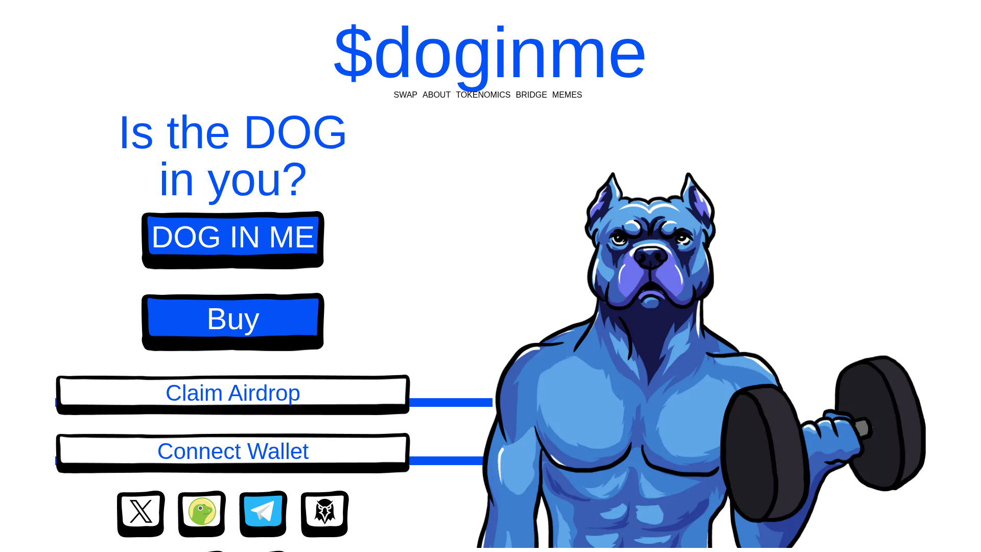 Screenshot of dogin-meme.pages.dev
