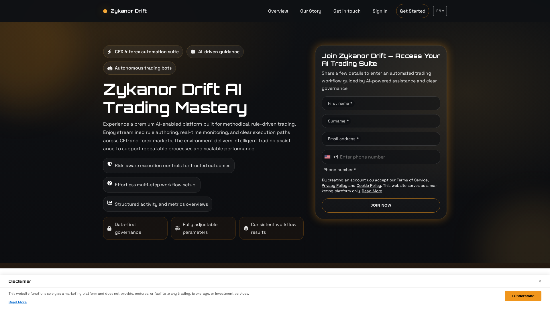 Screenshot of zykanordrift.click
