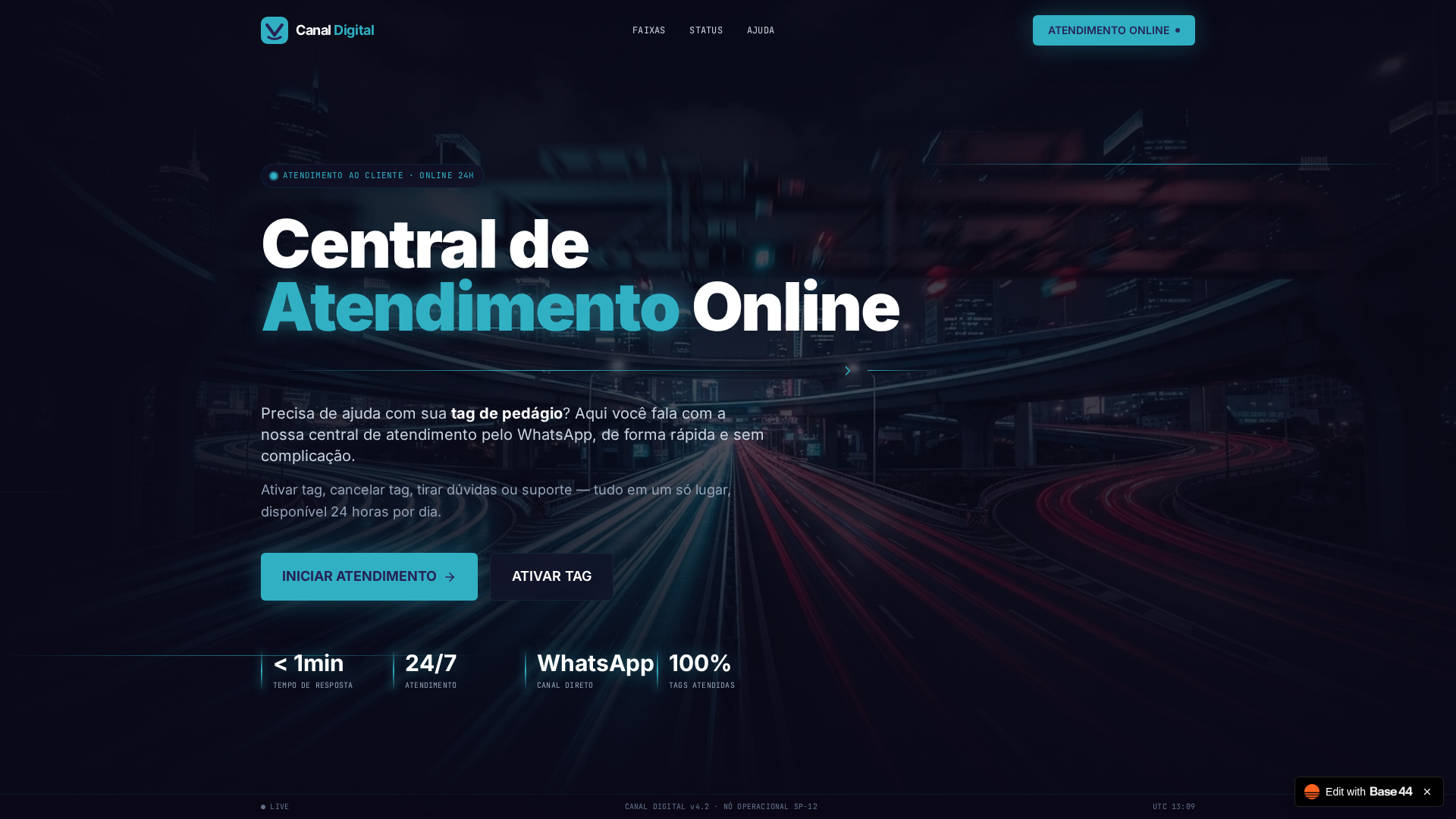 Screenshot of gestaoeacesso.base44.app