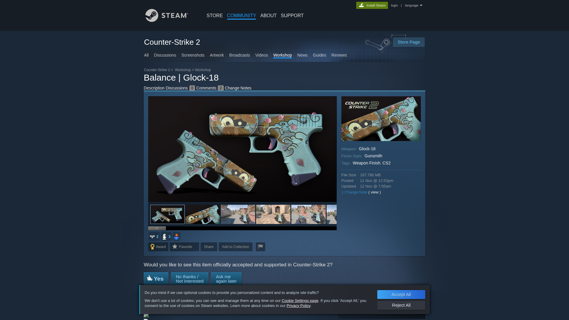 Screenshot of workshops-glock18.shop