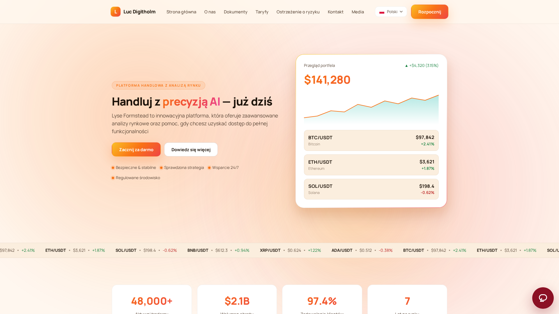 Screenshot of lucdigitholm.net