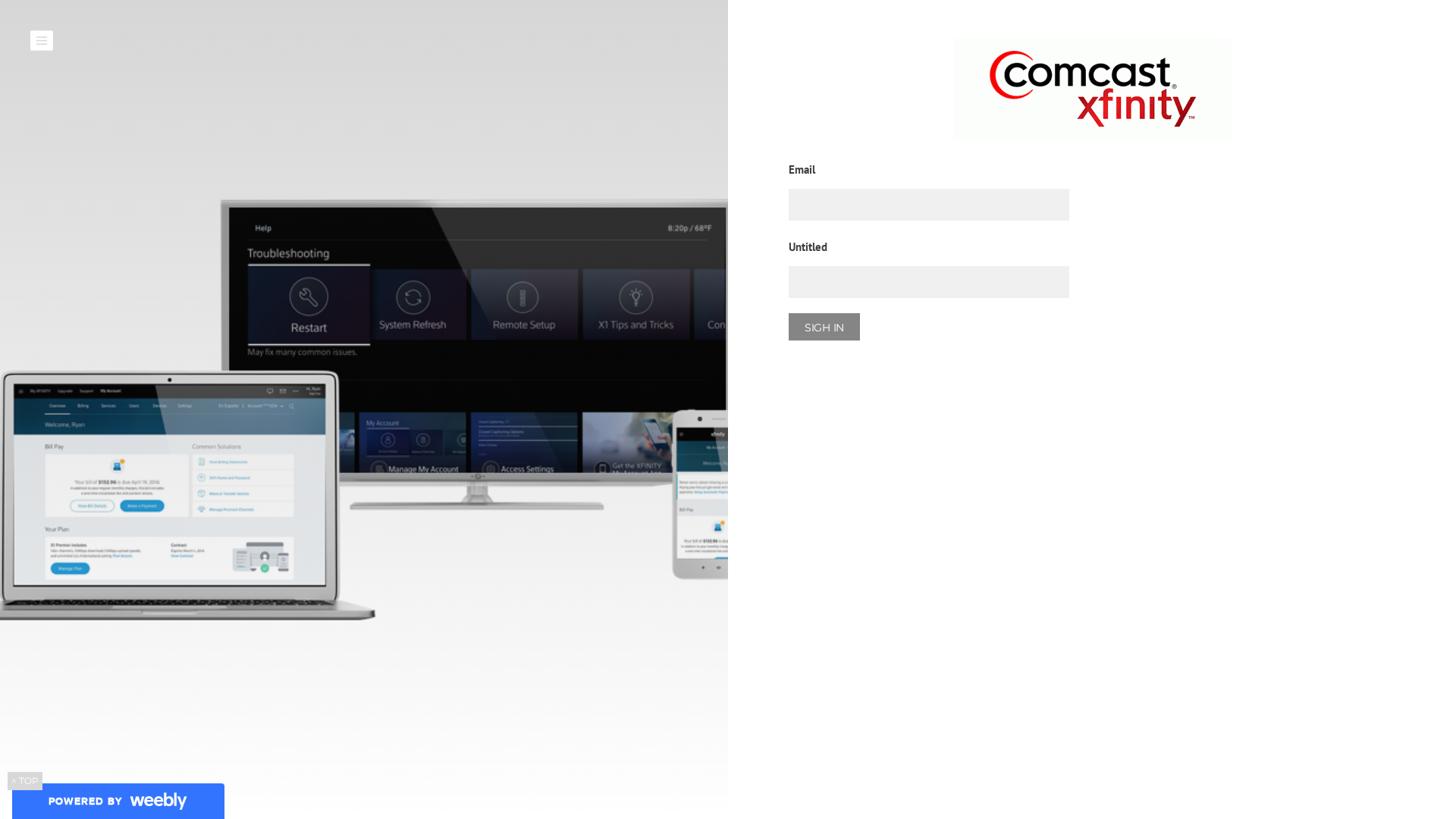 Screenshot of mailcomcst.weebly.com
