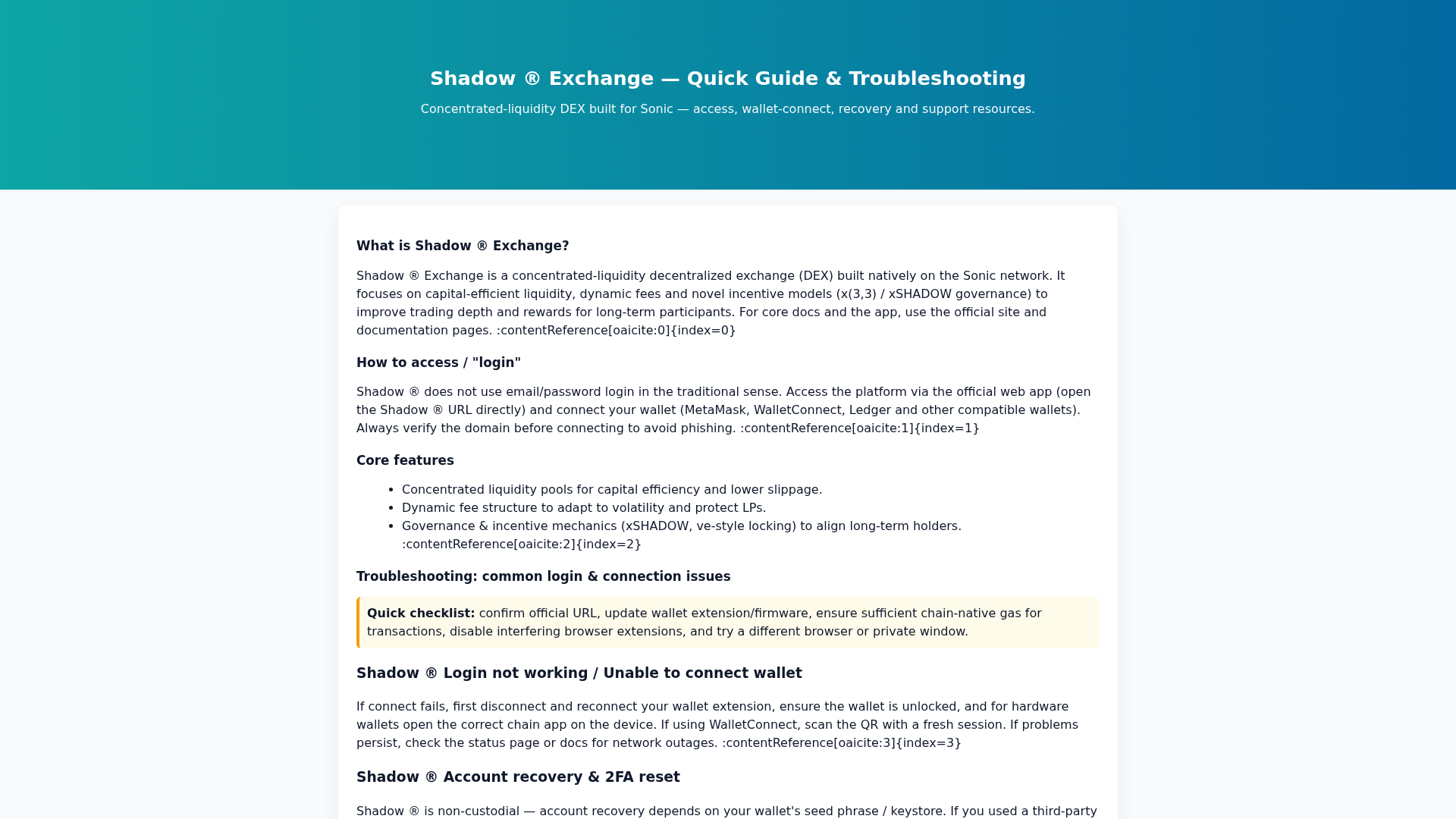 Screenshot of faq-exxchange-shadow-io.pages.dev