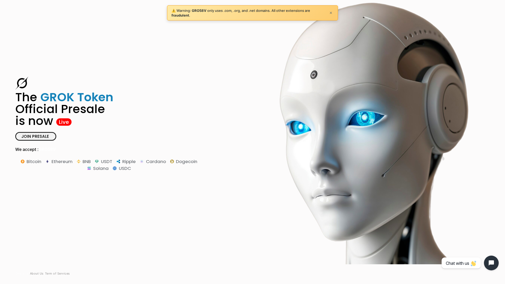Screenshot of gro58v.com
