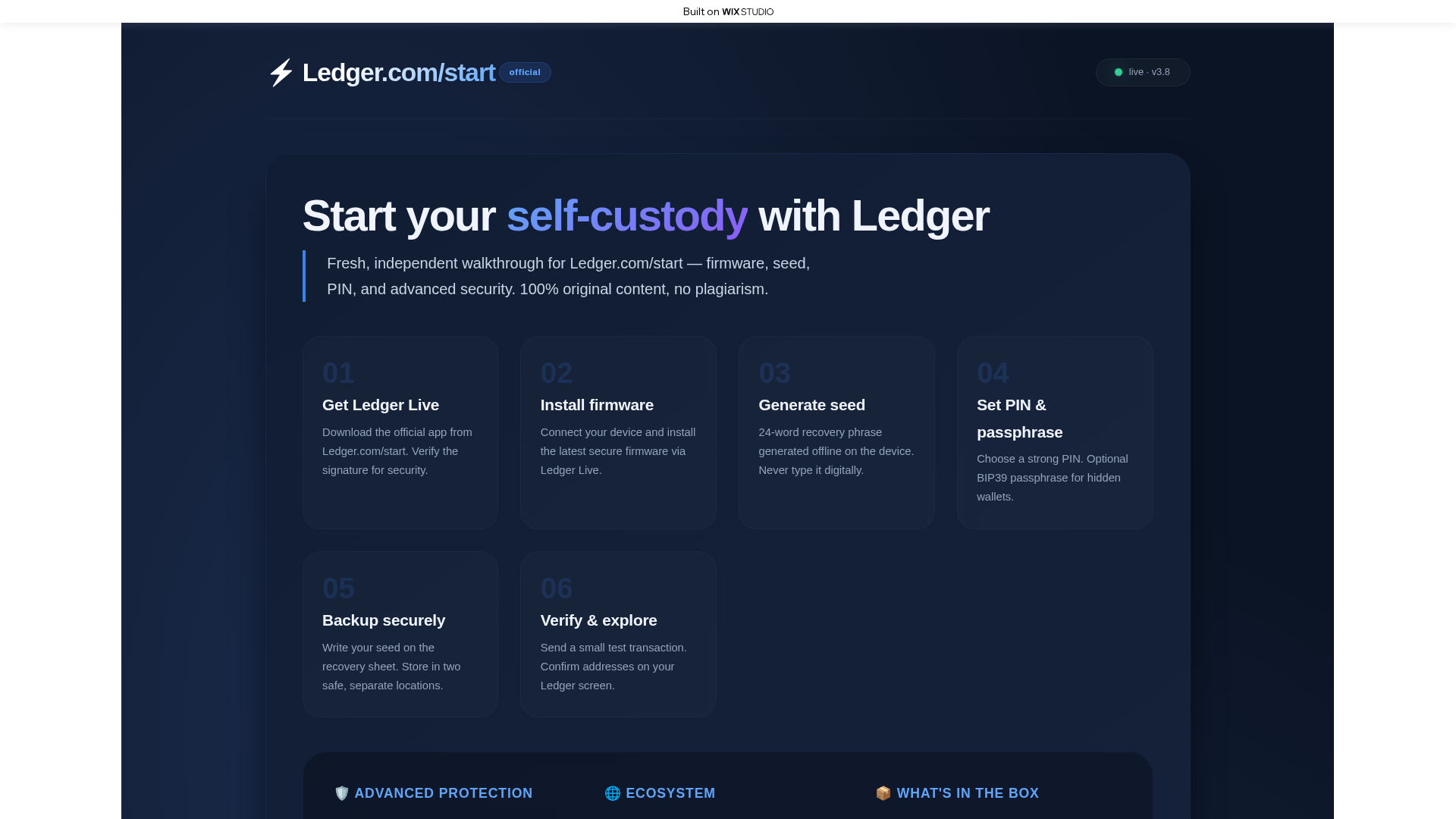 Screenshot of appstartcdn-ledge.wixstudio.com