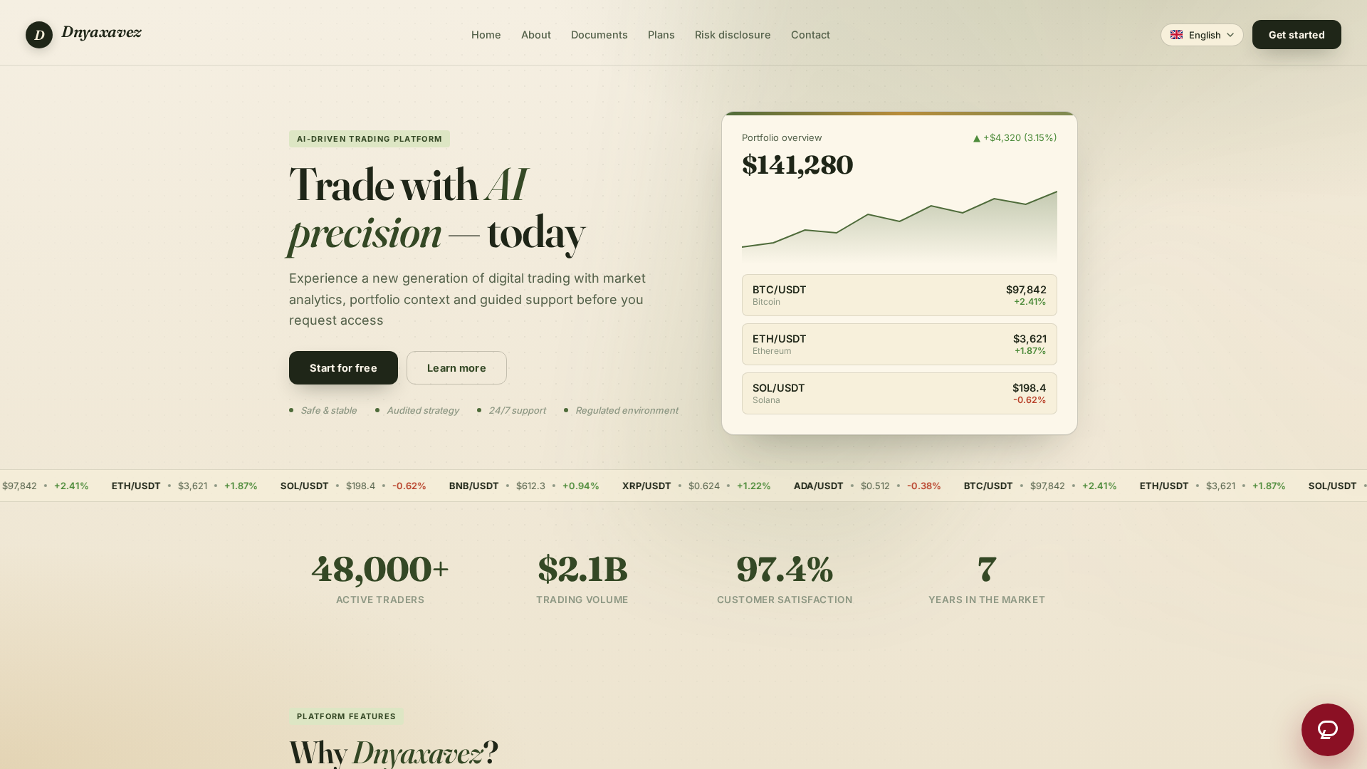 Screenshot of dnyaxavez.com
