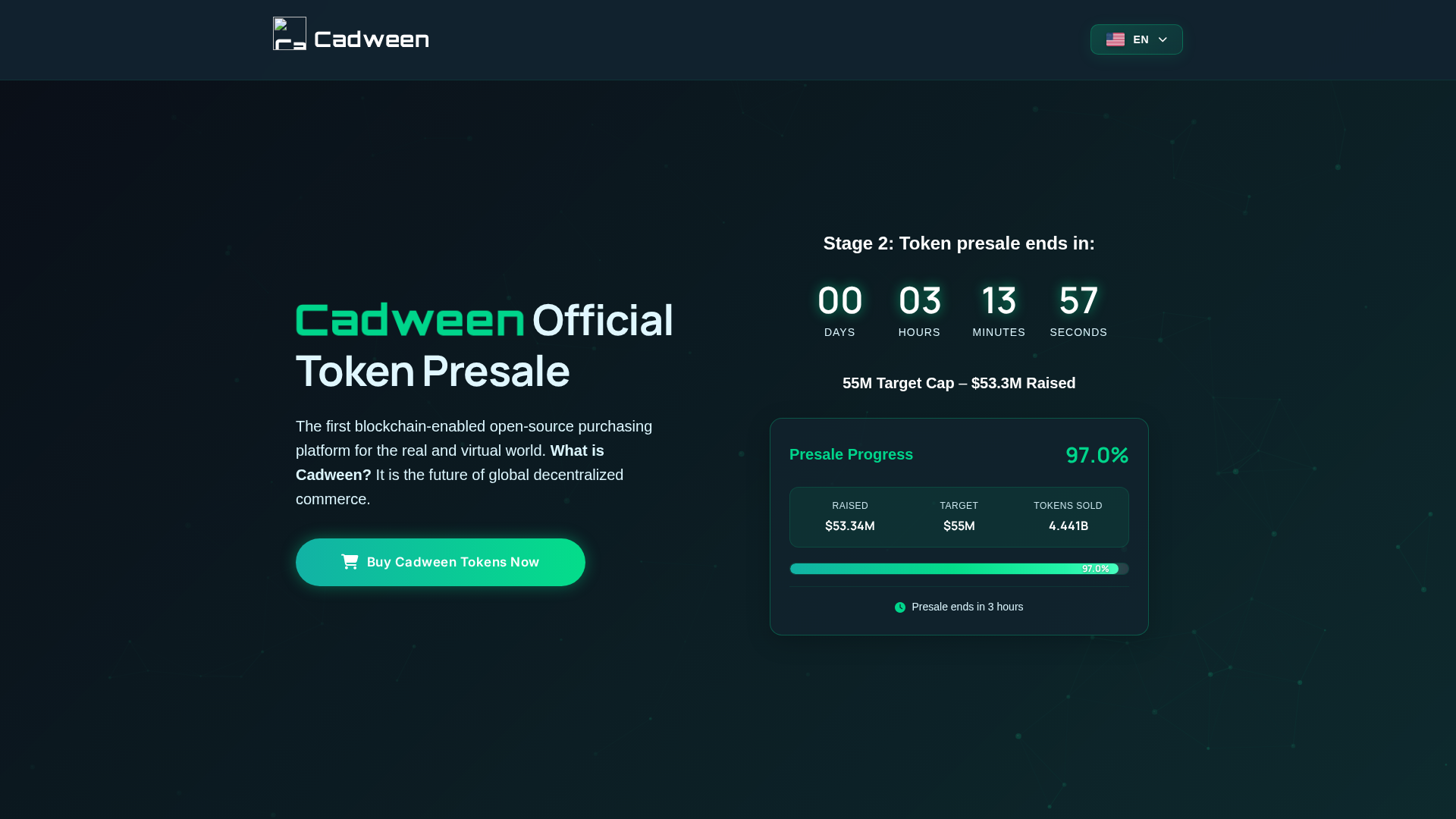 Screenshot of cadween-cwn.com