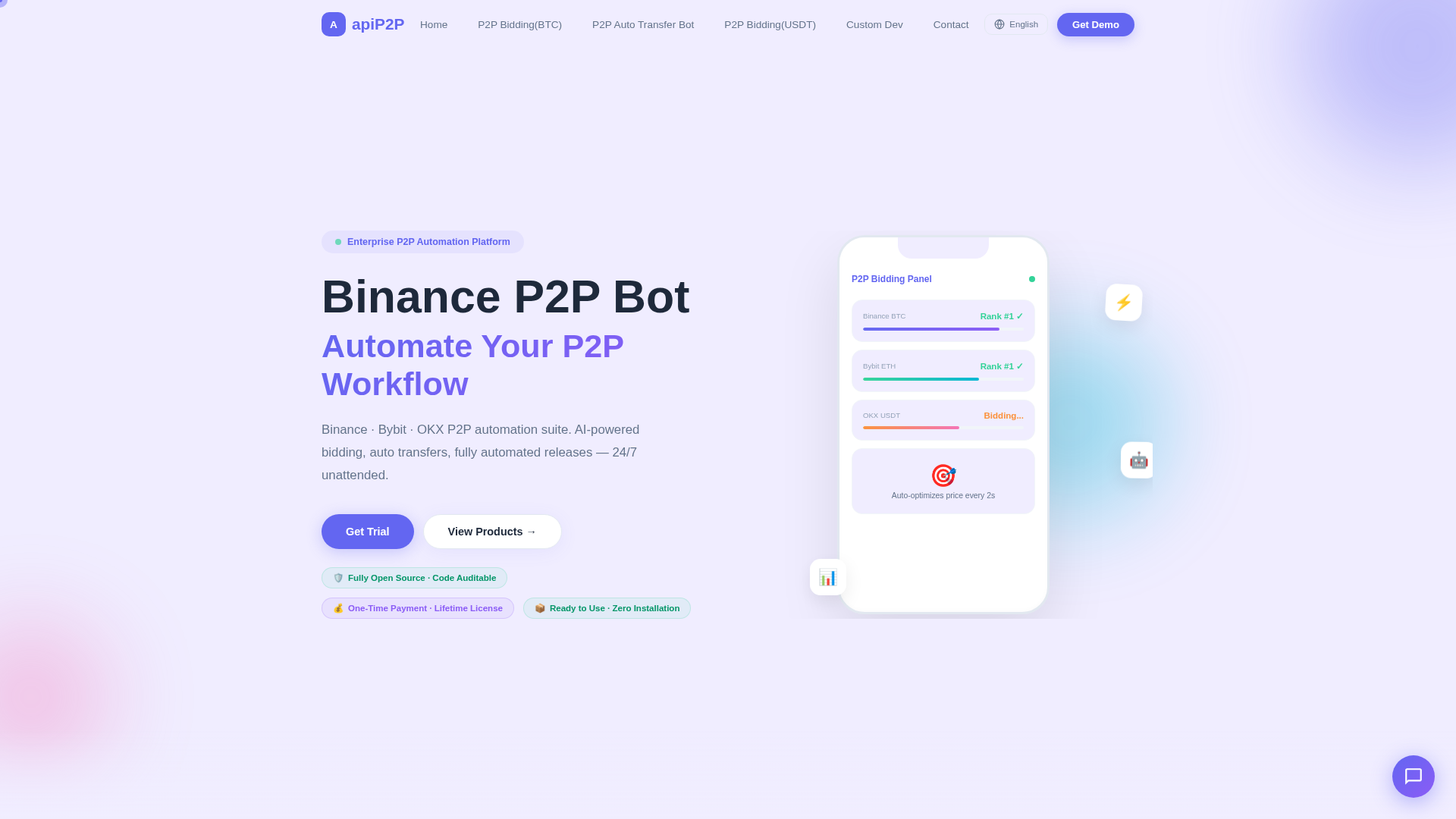 Screenshot of apip2p.top