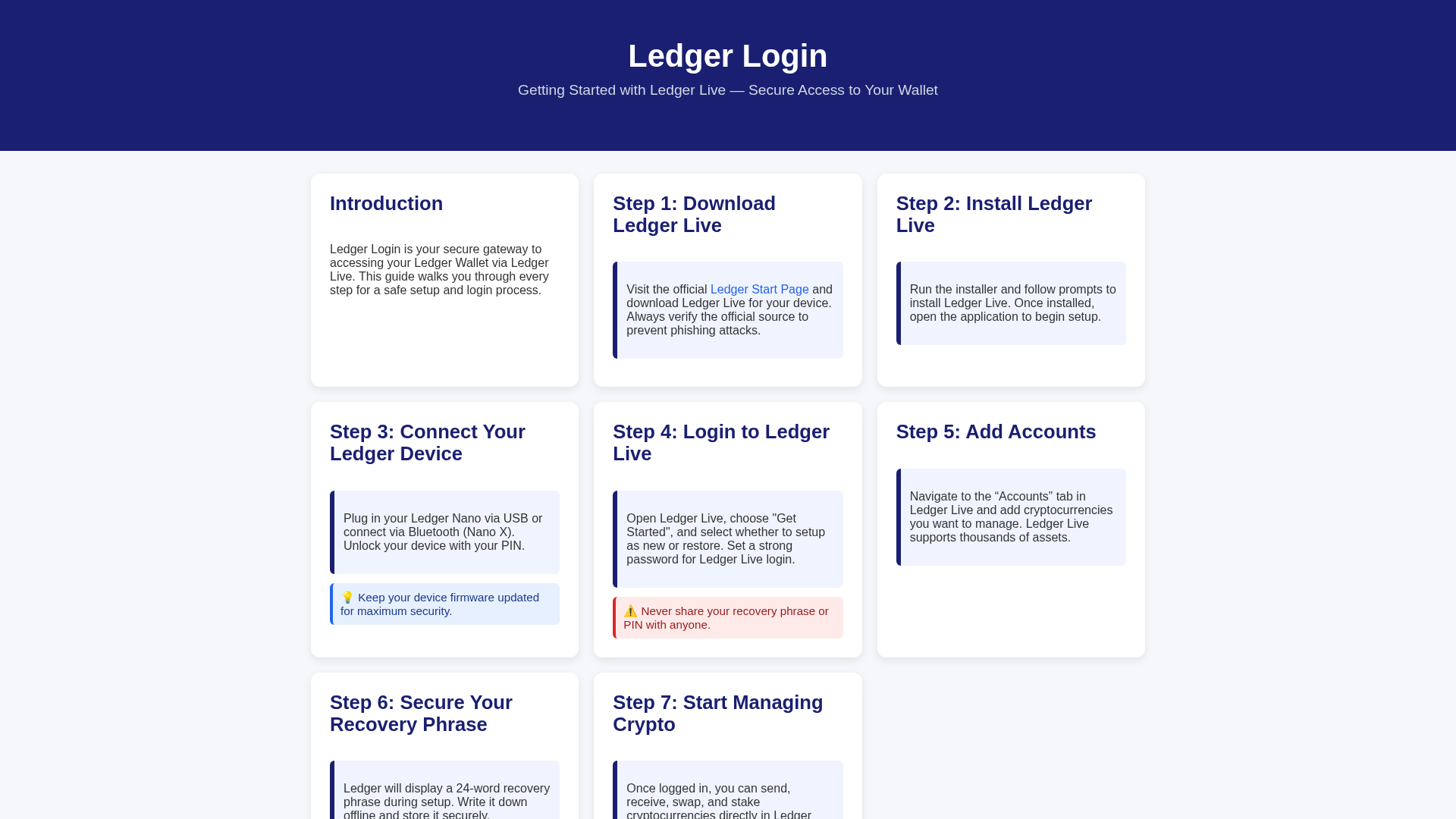 Screenshot of dev-logn-ldger.pages.dev