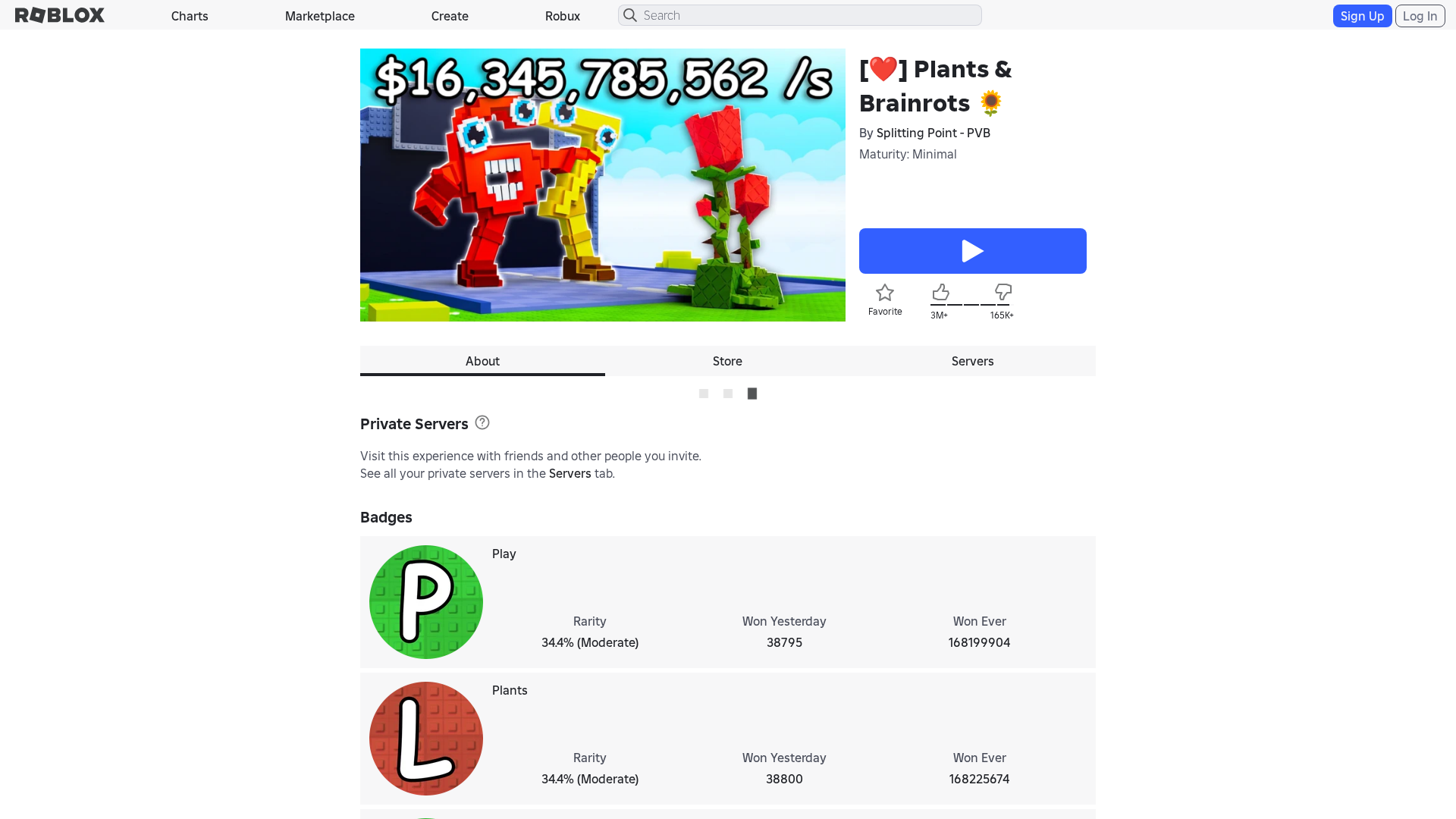Screenshot of www.roblox.com.bi