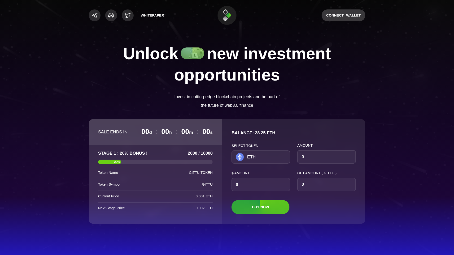 Screenshot of demo-presale-c24.pages.dev
