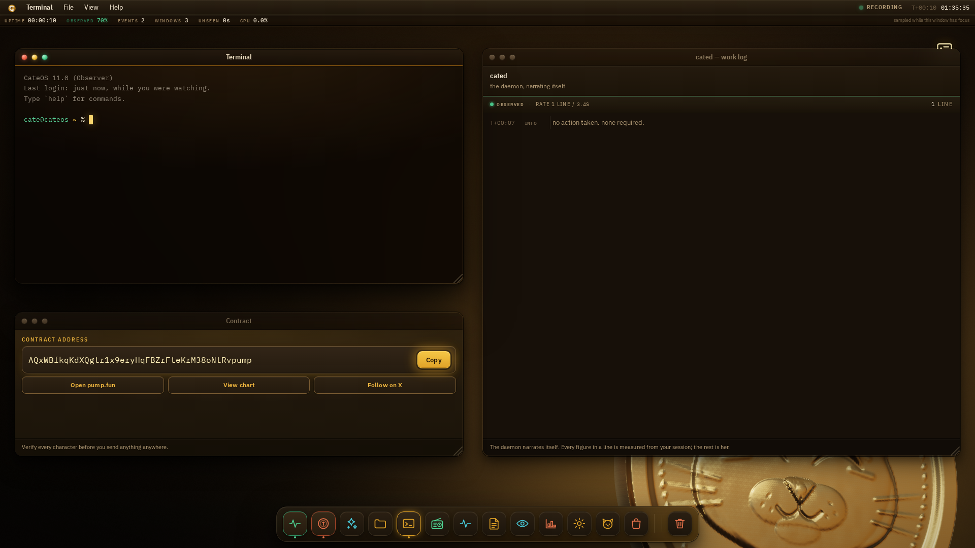 Screenshot of cateos.appsol.site