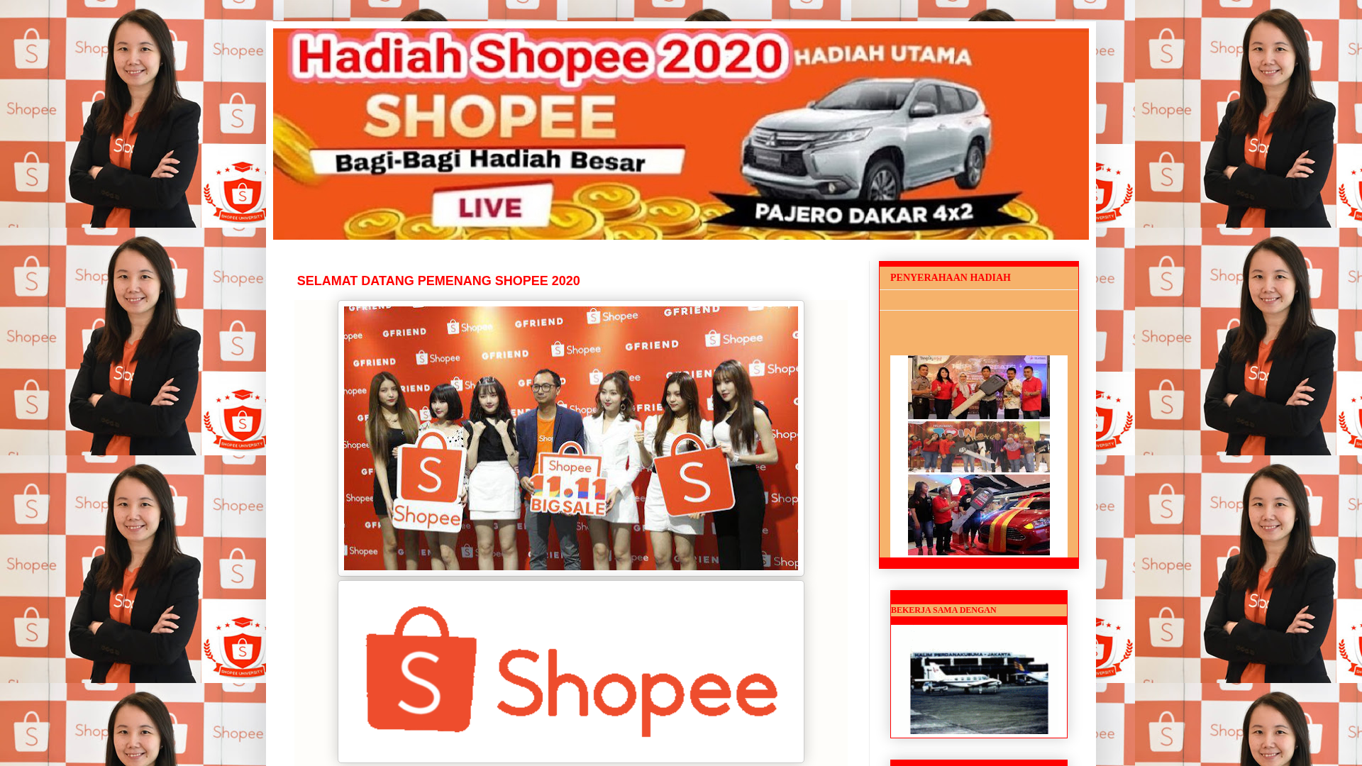 Screenshot of undian-shopee536.blogspot.com