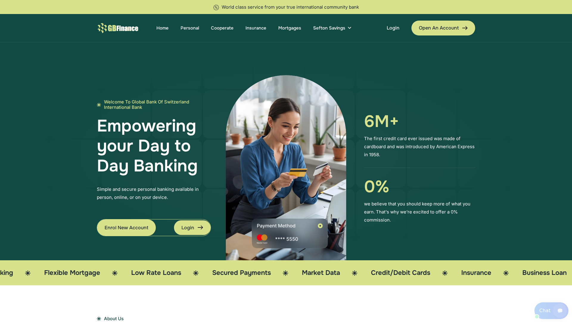 Screenshot of gbosinconlinefin.com