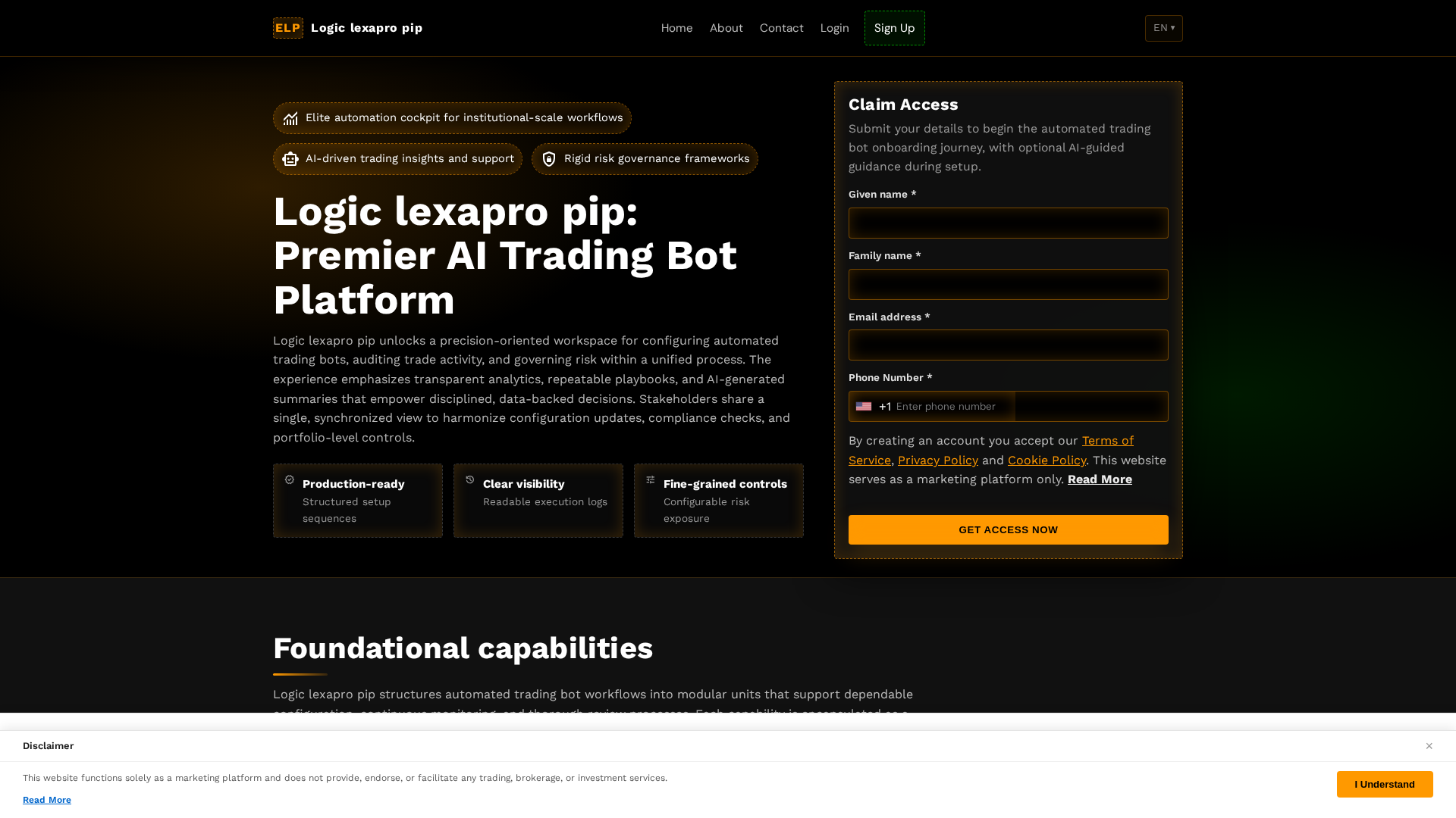 Screenshot of logiclexapro-piptech.com
