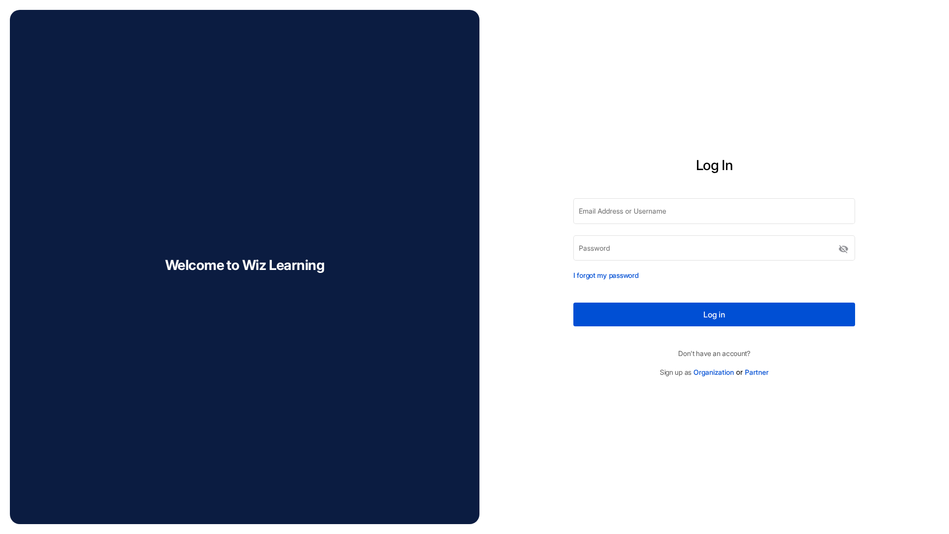 Screenshot of app.wklacademy.com