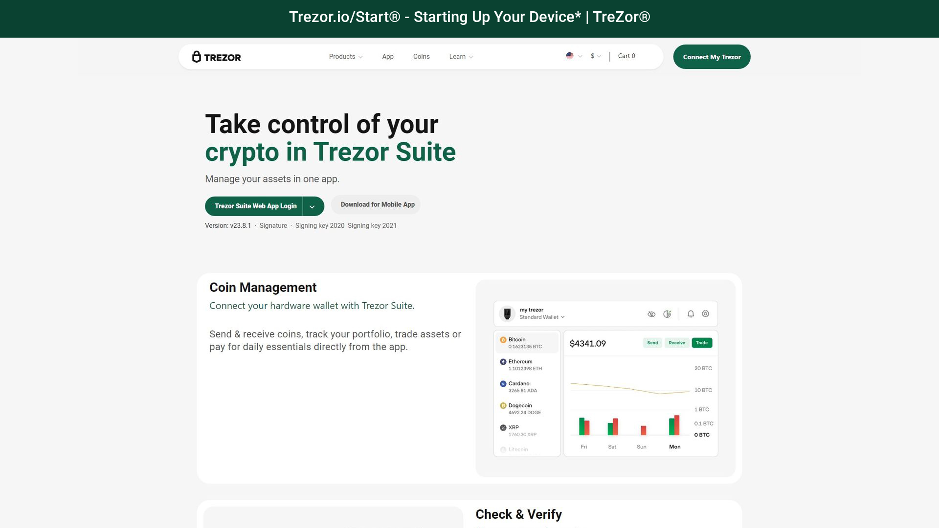 Screenshot of en-trezorstart.blogspot.com