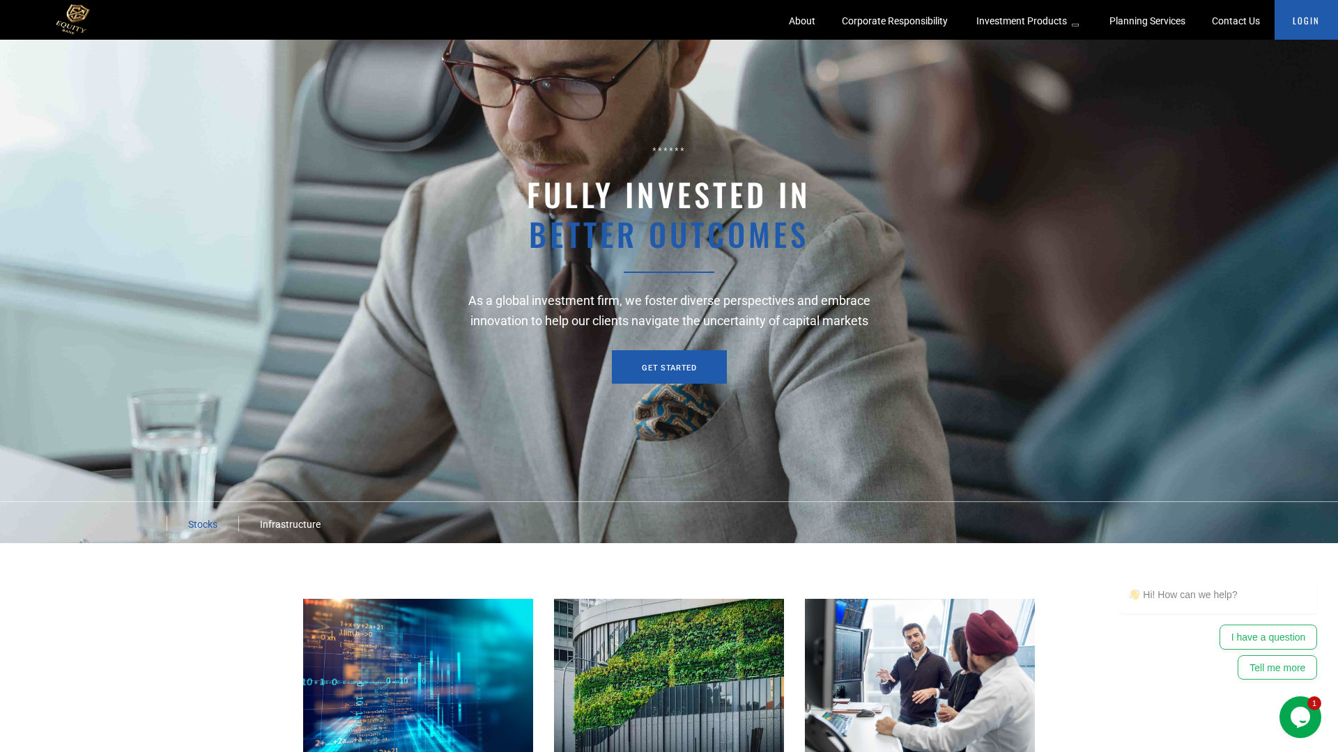 Screenshot of equity-bank.xyz