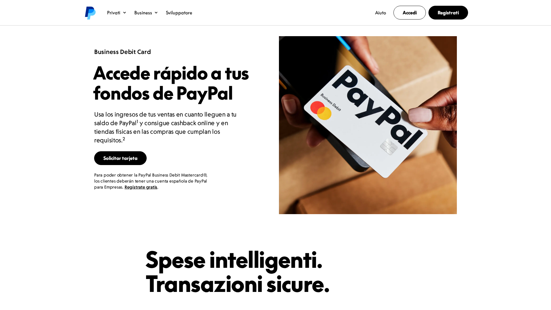 Screenshot of paypal-prepagata.com