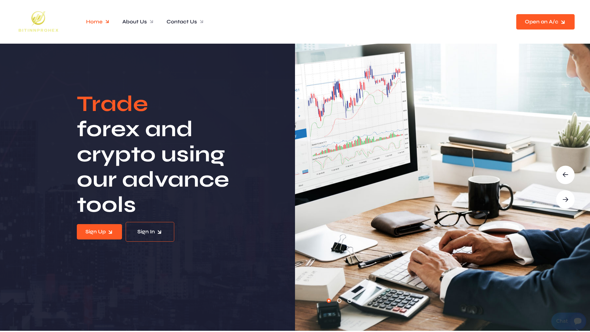 Screenshot of bitiniprohex.com