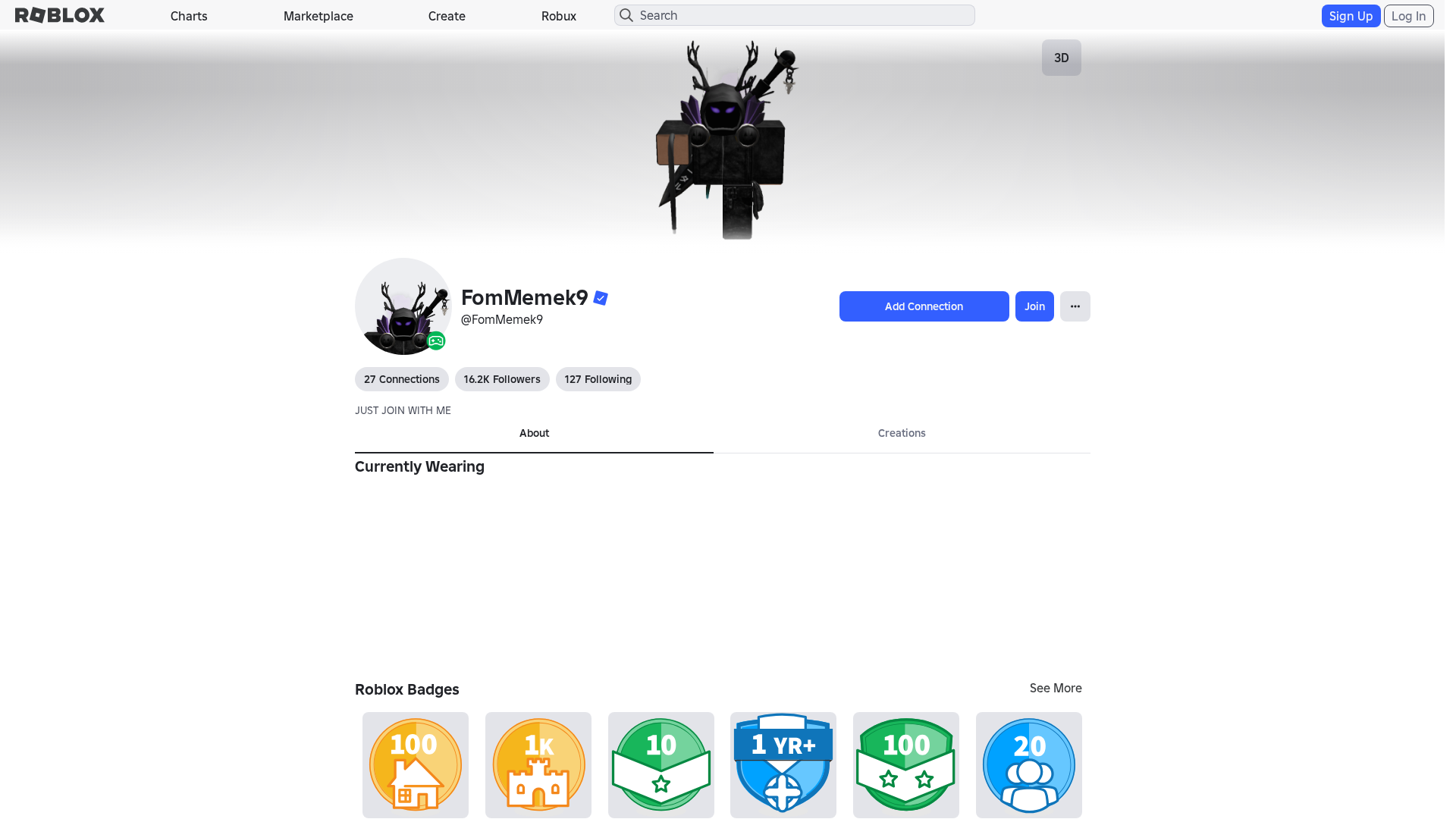 Screenshot of www.roblox.com.kz