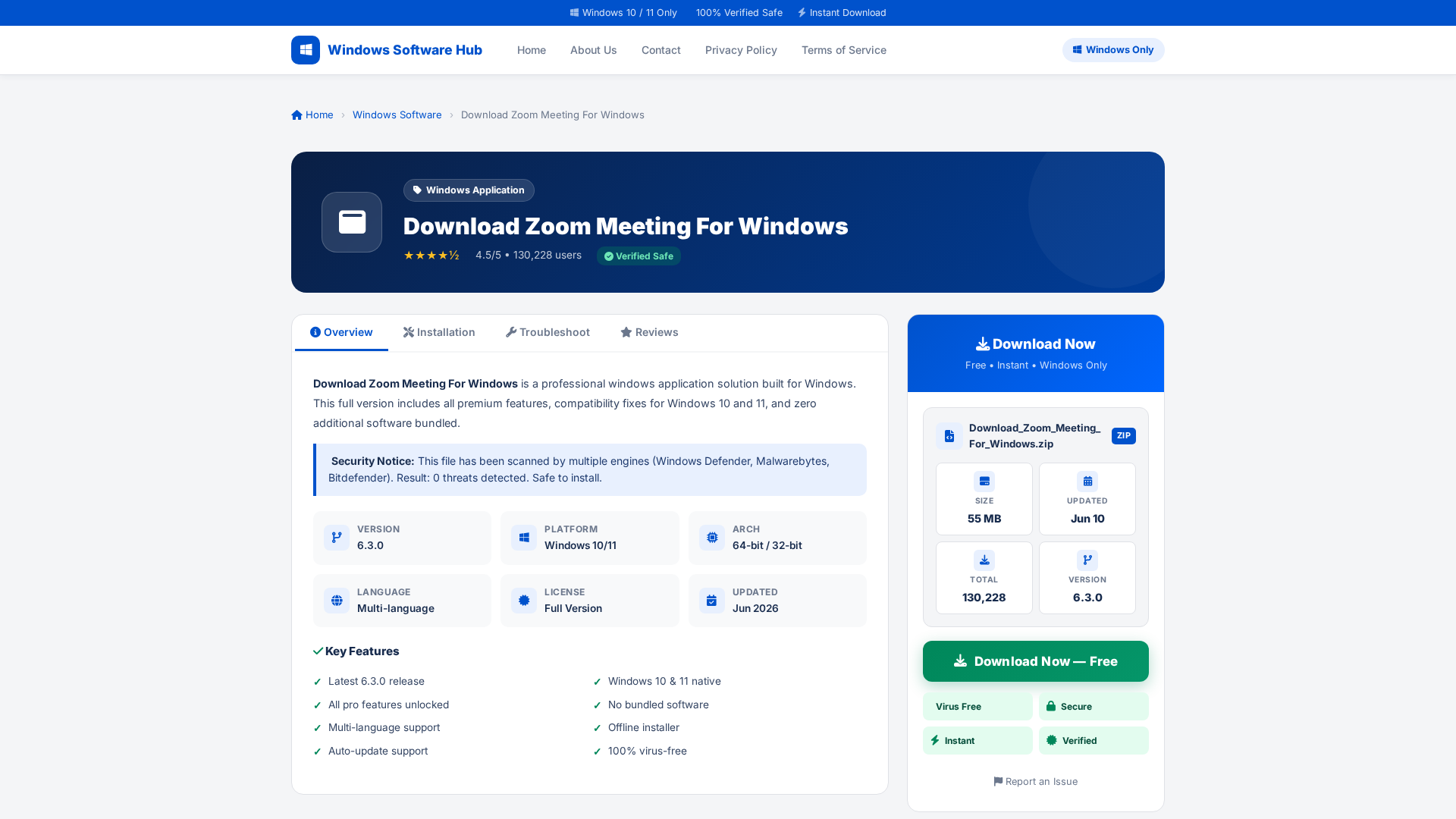Screenshot of micronsoftwares.com