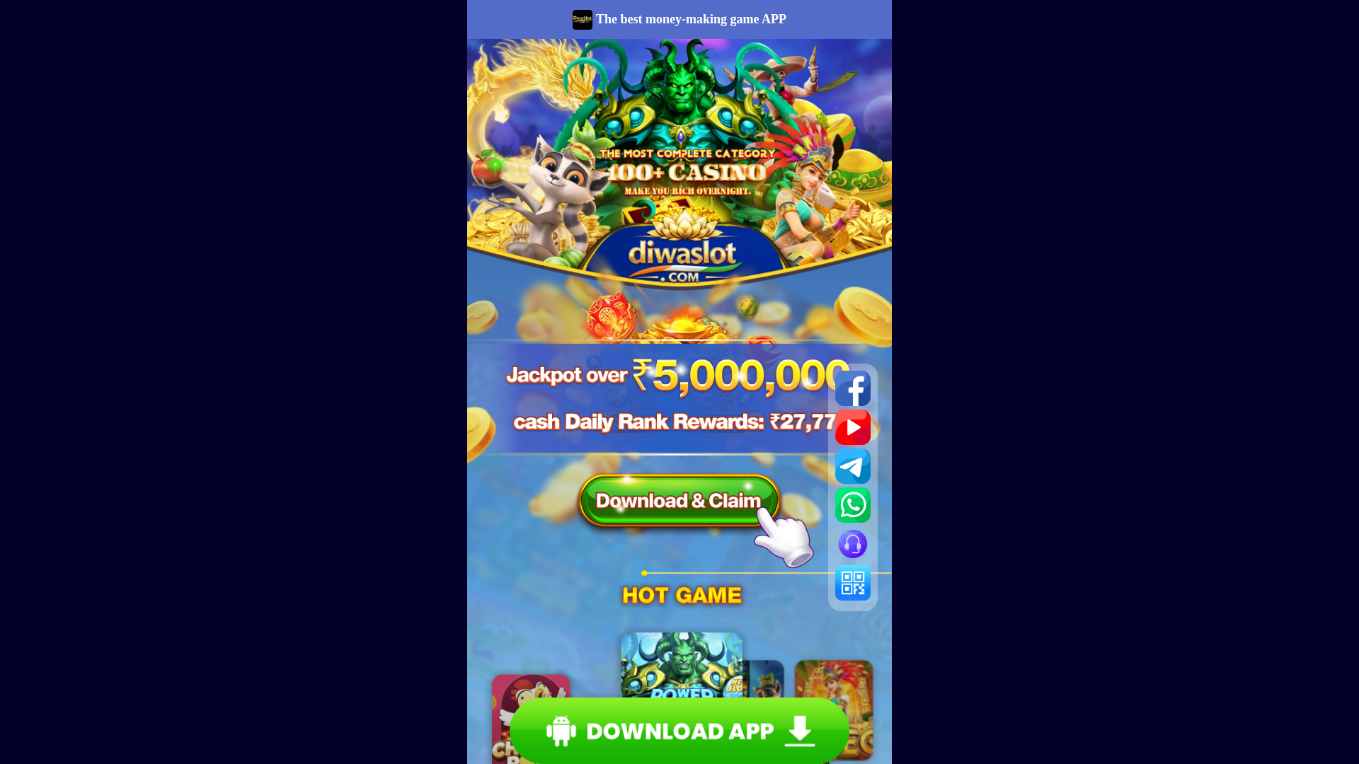 Screenshot of diwaslot.xyz