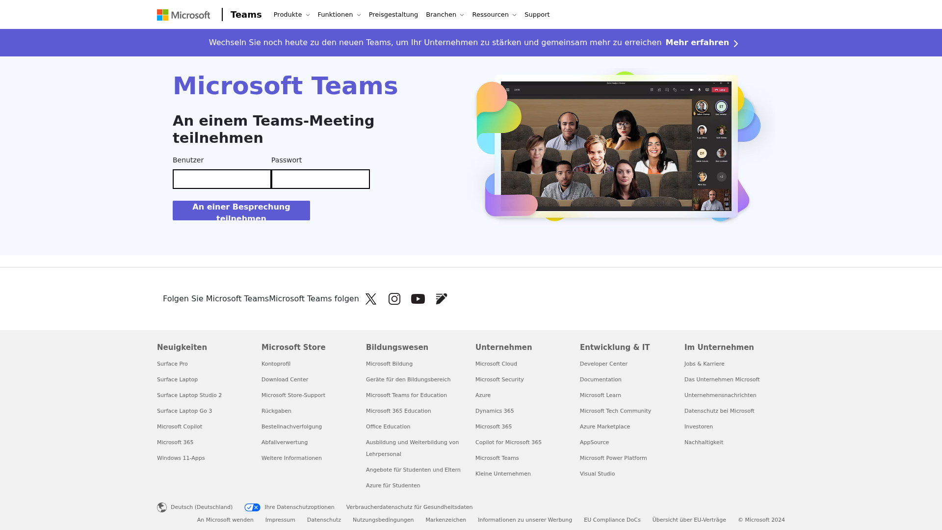 Screenshot of teams.cloud-server.net.in