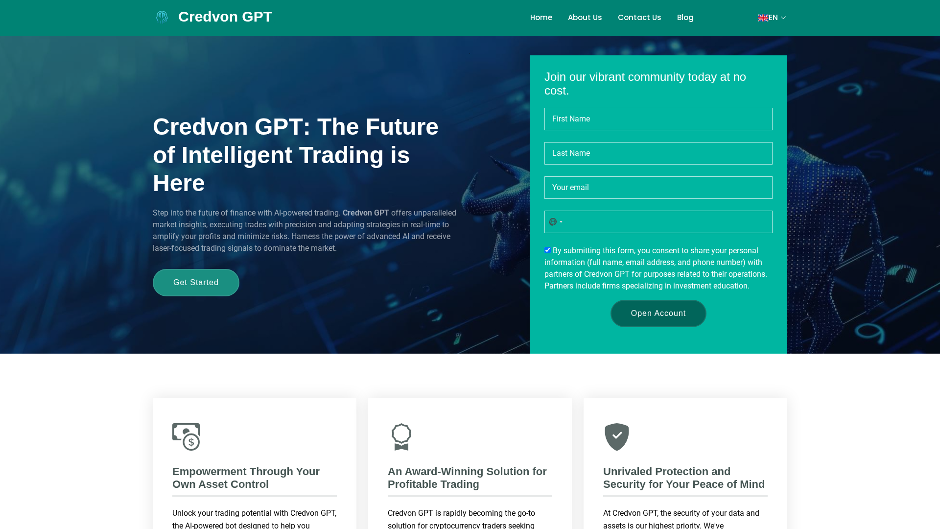 Screenshot of credvon-gpt.org