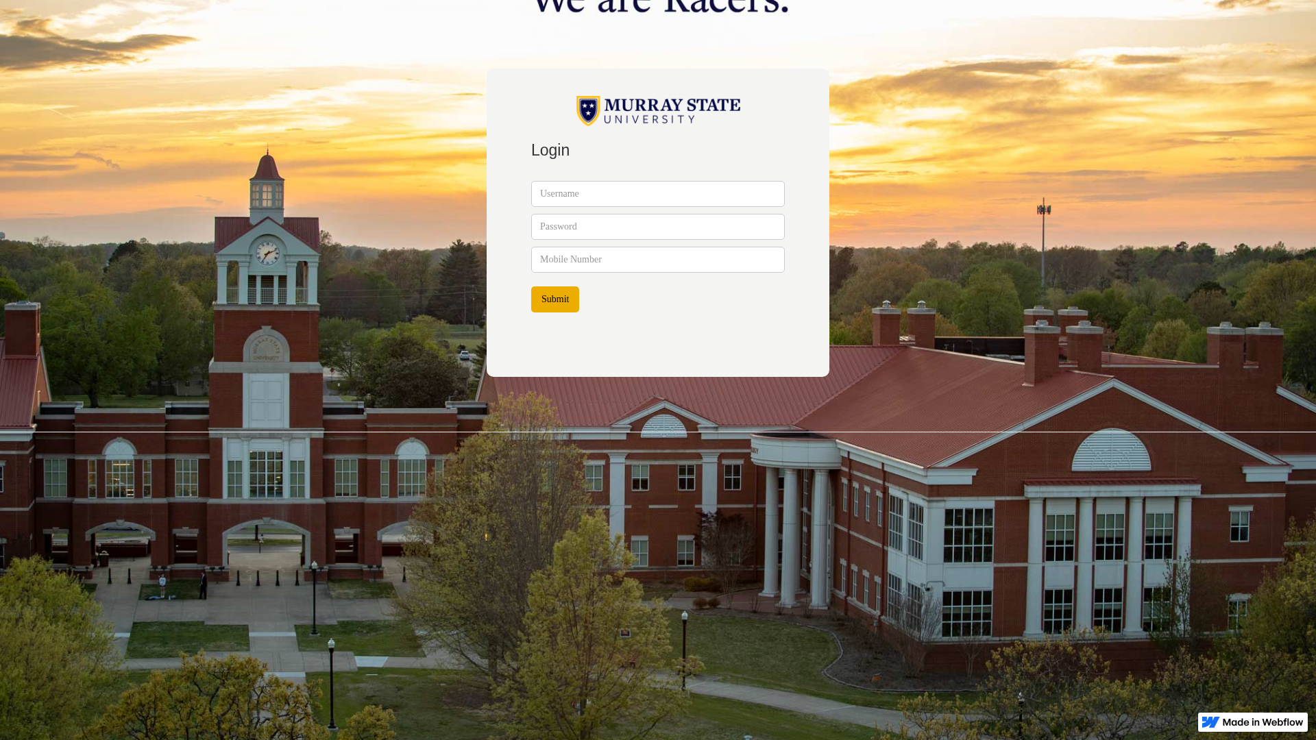 Screenshot of login-murrays-state-site.webflow.io
