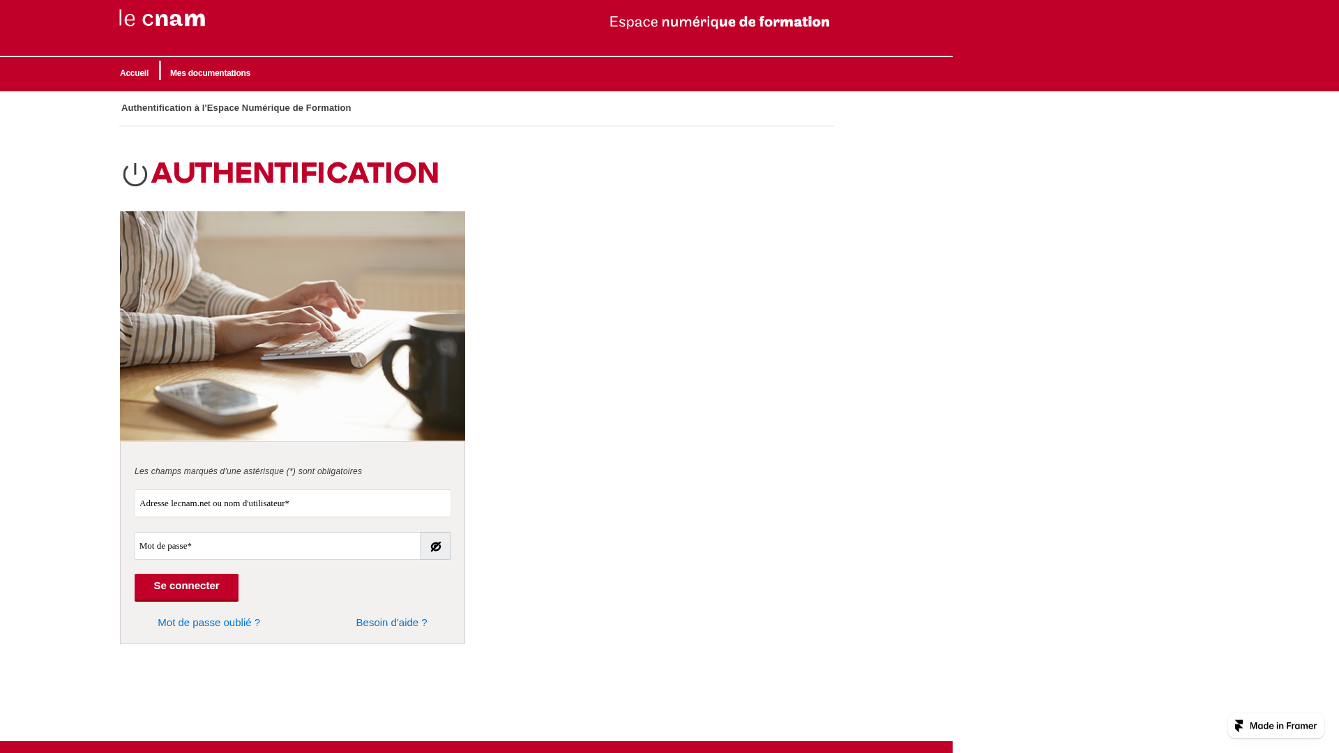 Screenshot of idq-lecenam-net.framer.website