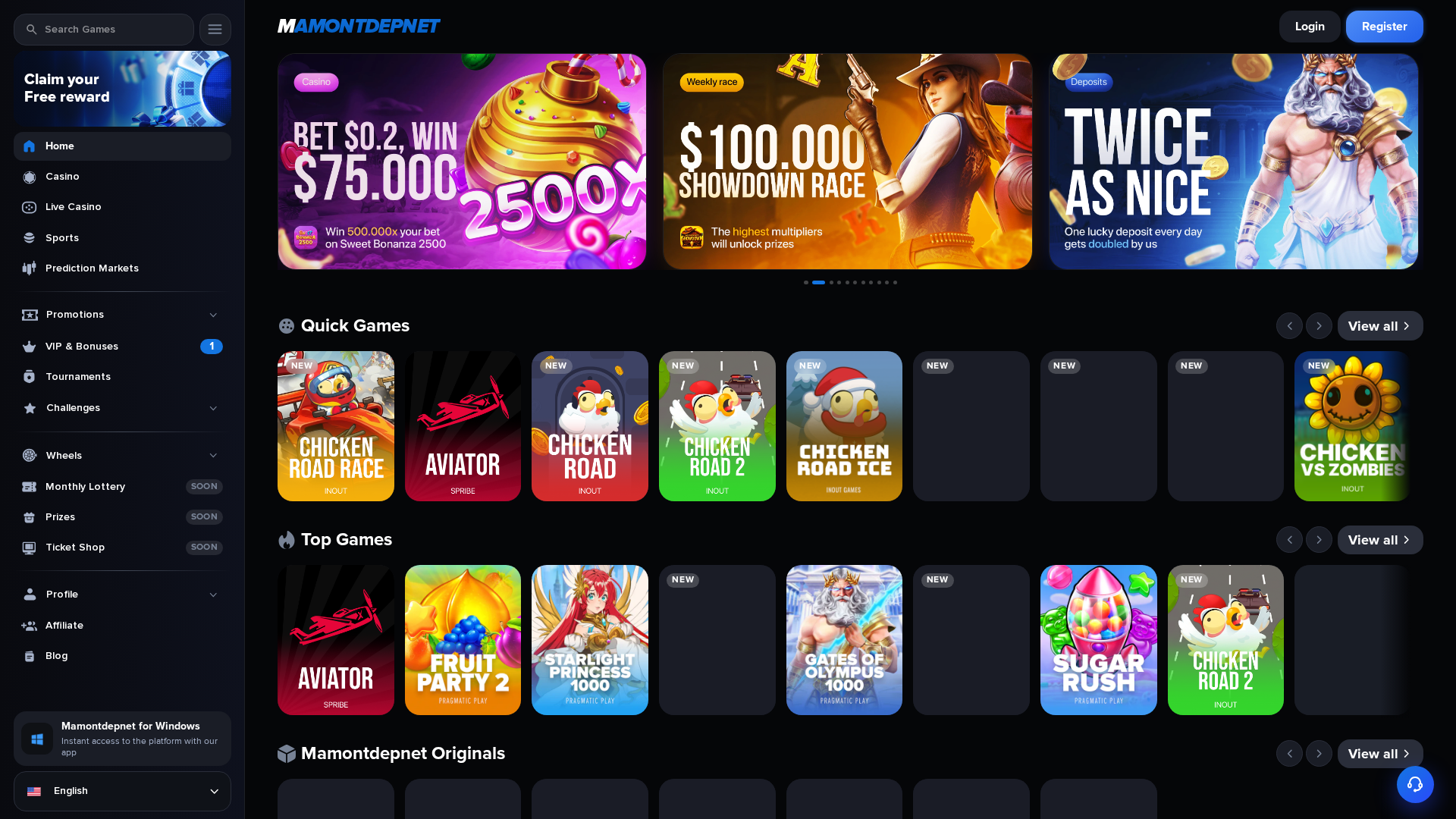 Screenshot of mamontdepnet.top