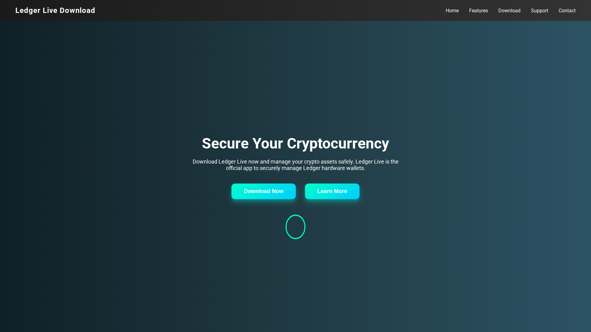 Screenshot of homepage-cdn-ledgr-live.pages.dev
