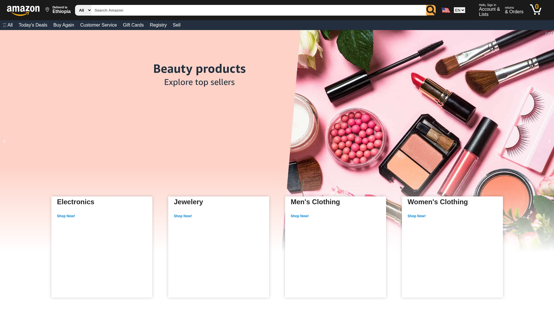 Screenshot of amazon-cloned2025.netlify.app