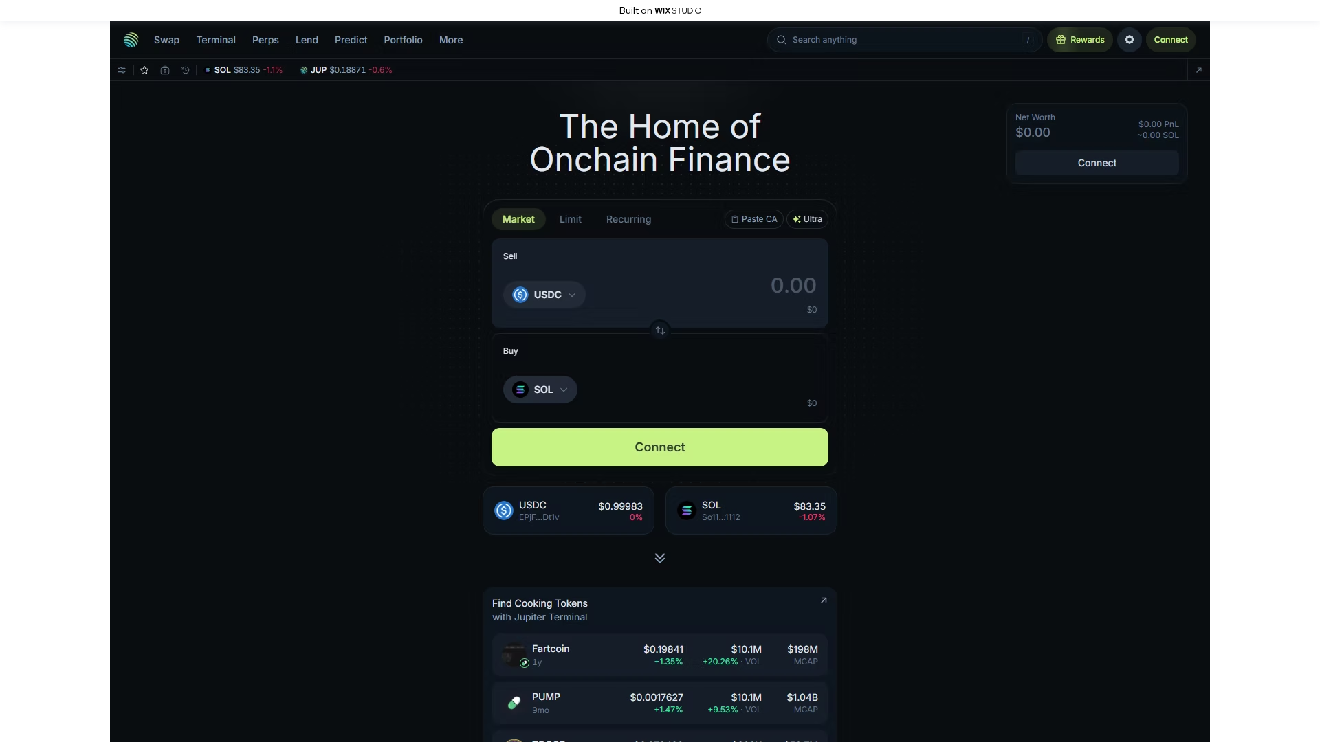 Screenshot of acc-jupter.wixstudio.com