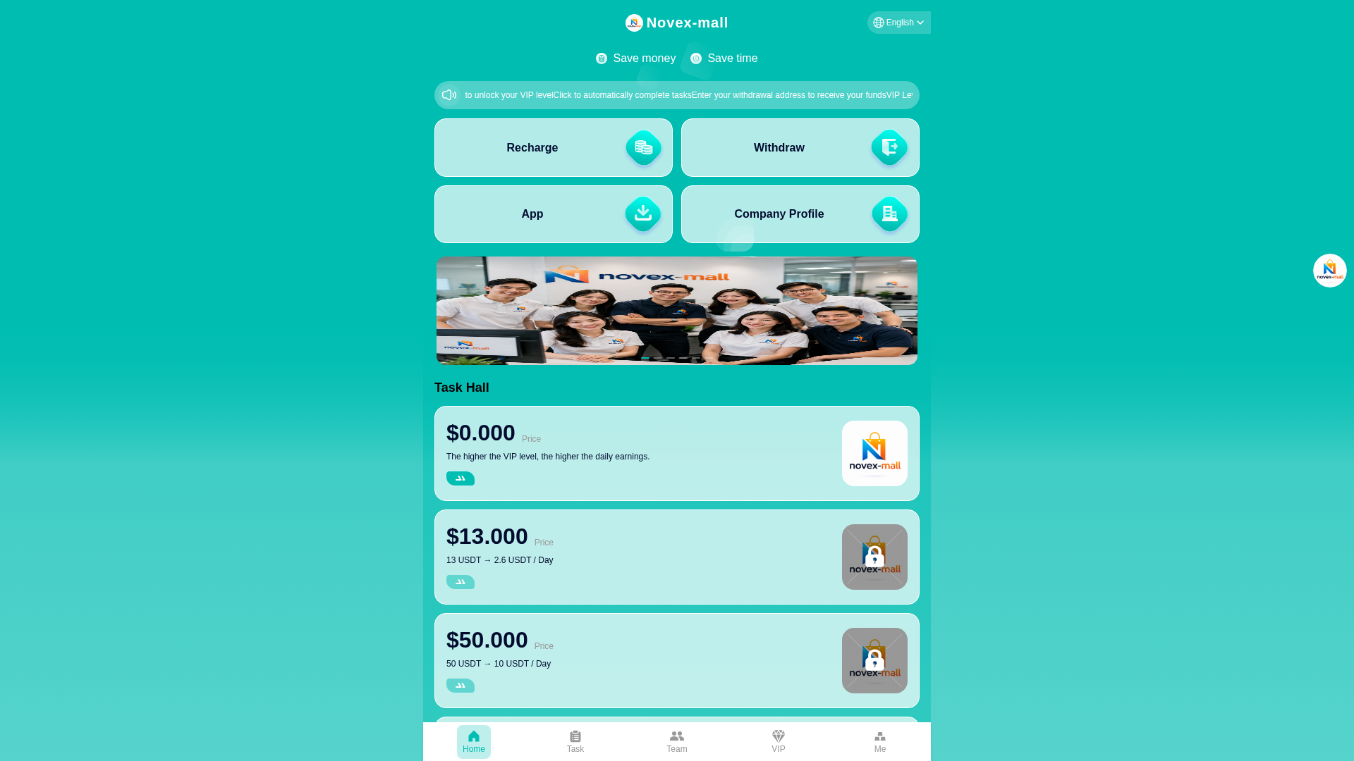 Screenshot of novex-mall.com