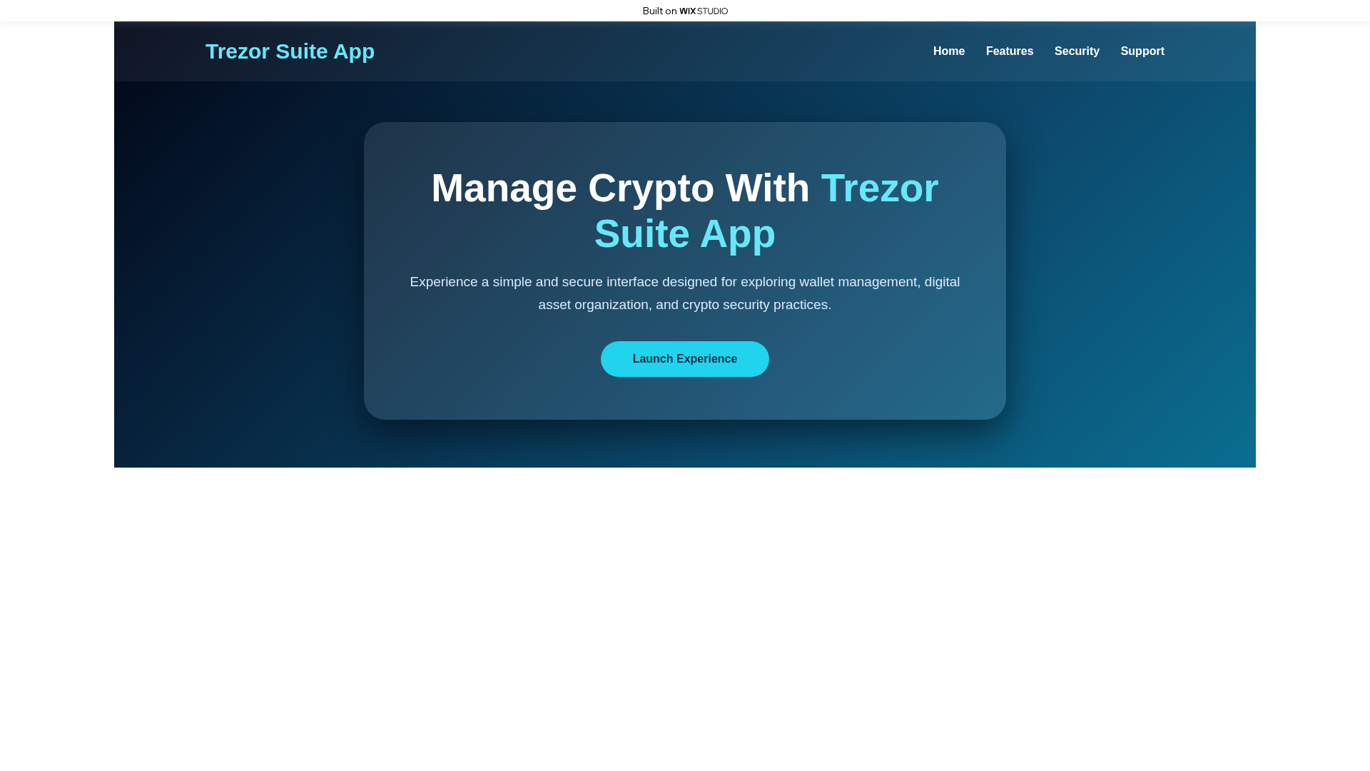 Screenshot of platform-trazorsuite.wixstudio.com