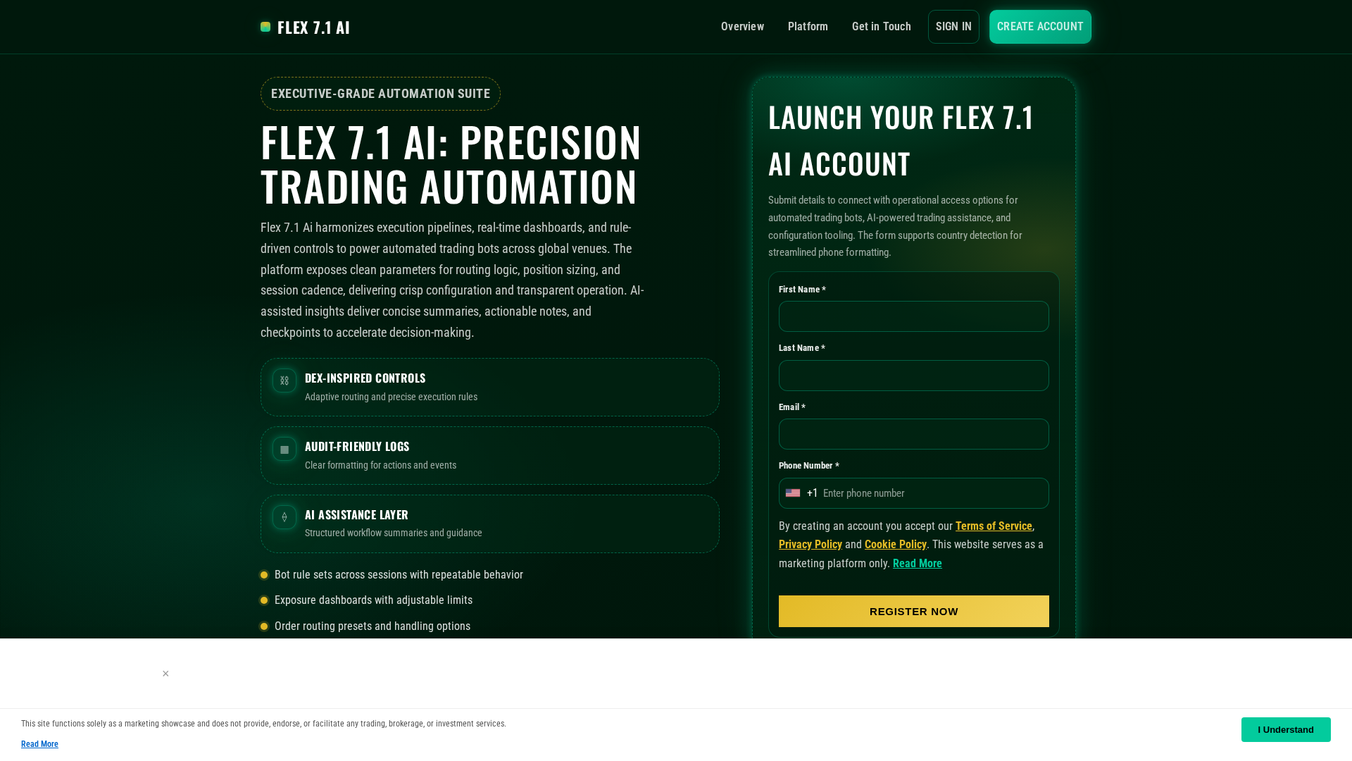 Screenshot of flex7-1ai-engine.com