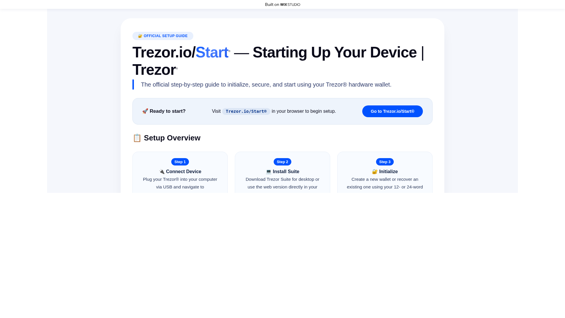 Screenshot of homepage-trxzor-nav.wixstudio.com