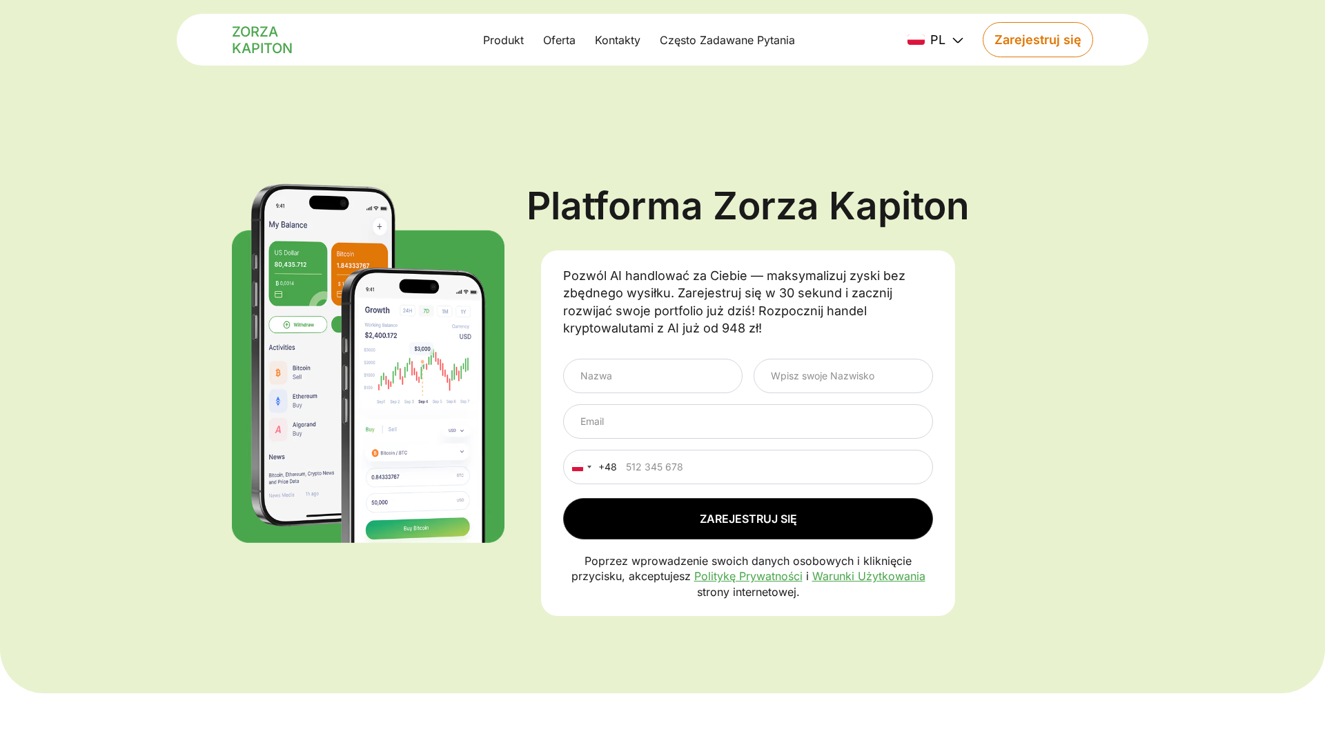 Screenshot of zorzakapiton.com