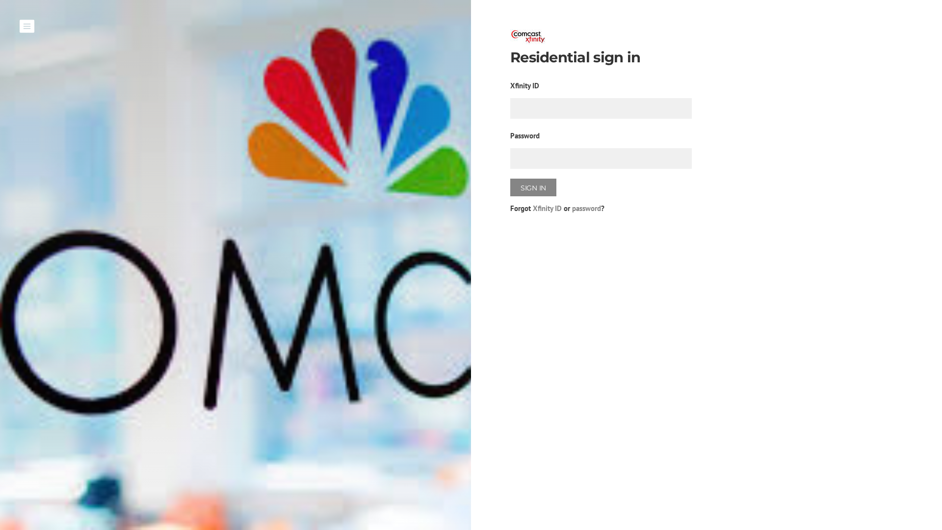 Screenshot of www.mailserverxfinity.weebly.com