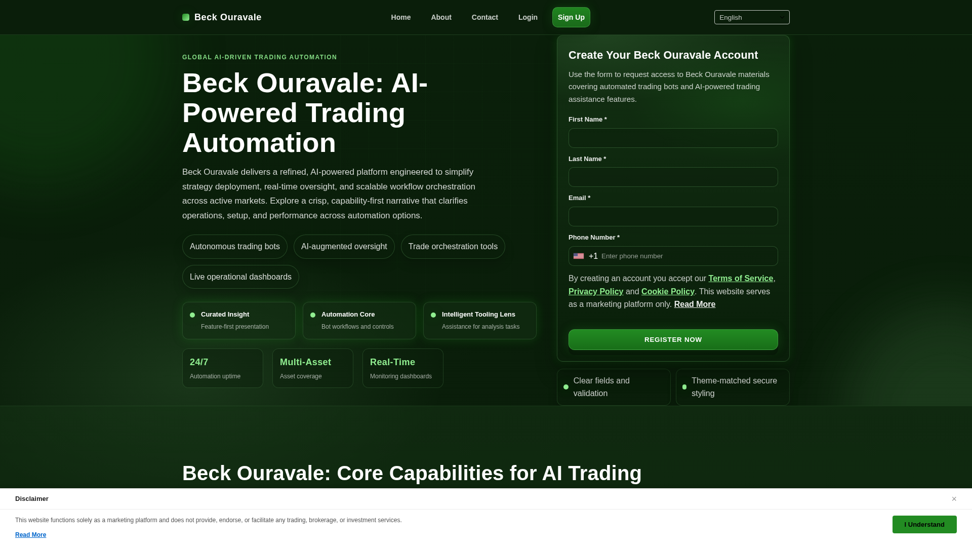 Screenshot of beckouravale.pro