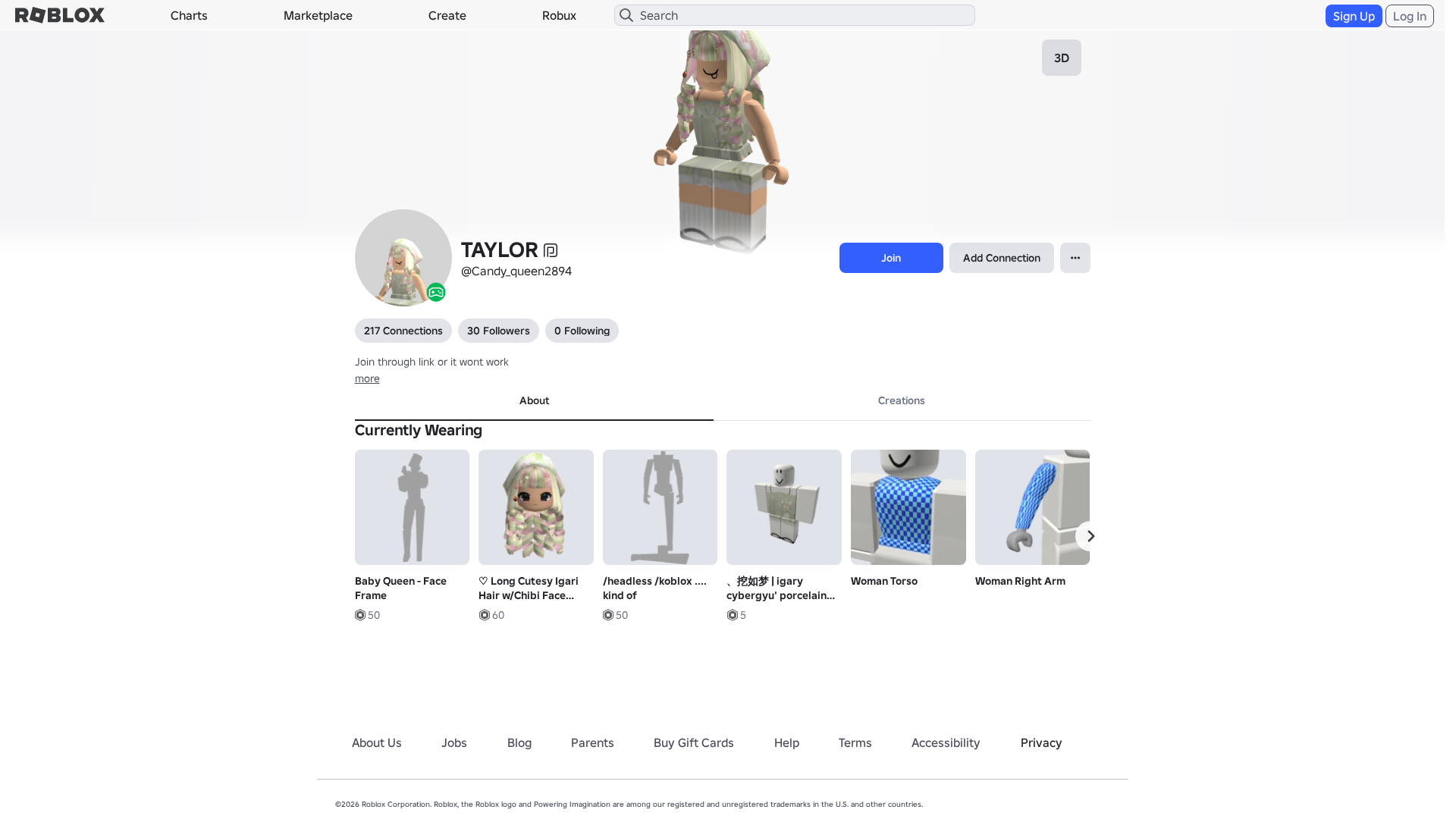 Screenshot of roblox.com.ml