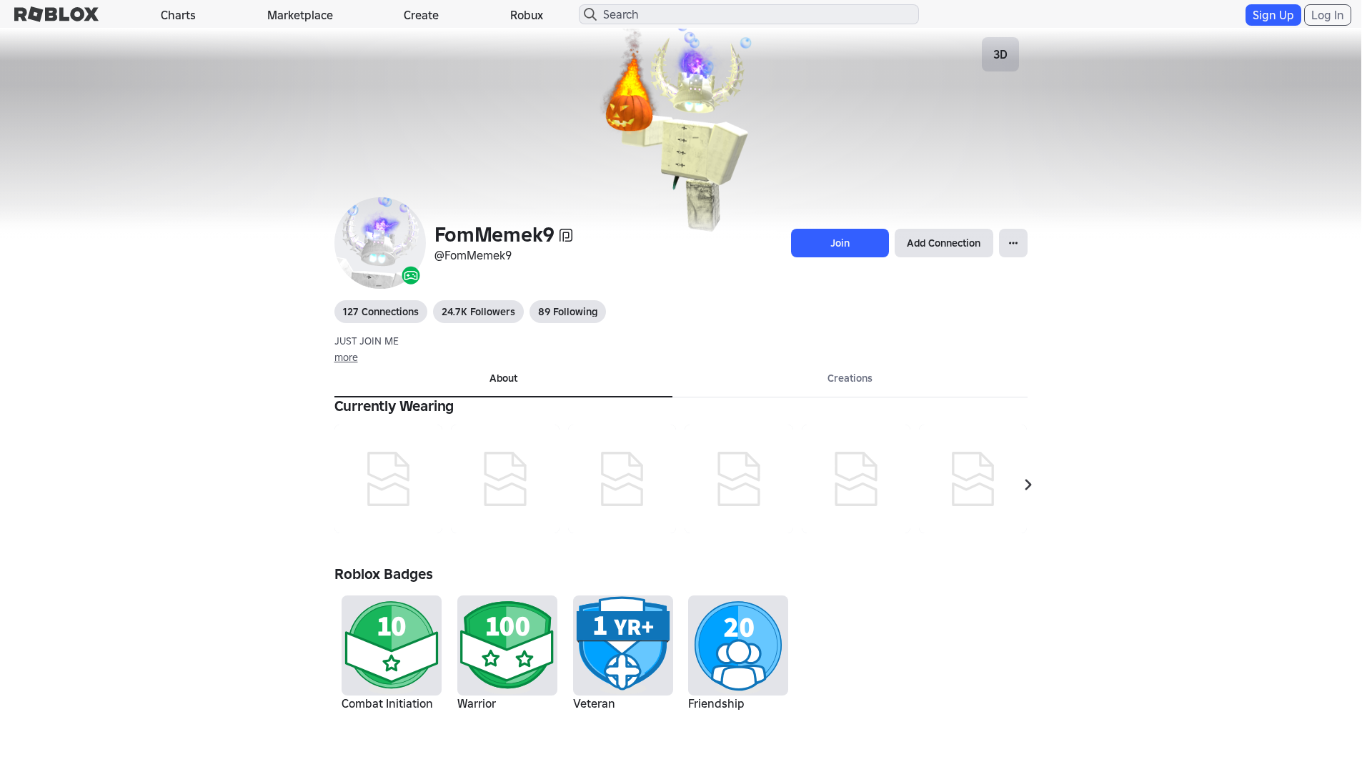 Screenshot of roblox.ly