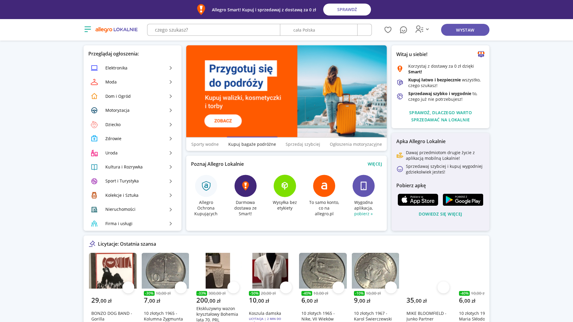Screenshot of allegrolokalnie.lokalna-ofeta0299.sbs