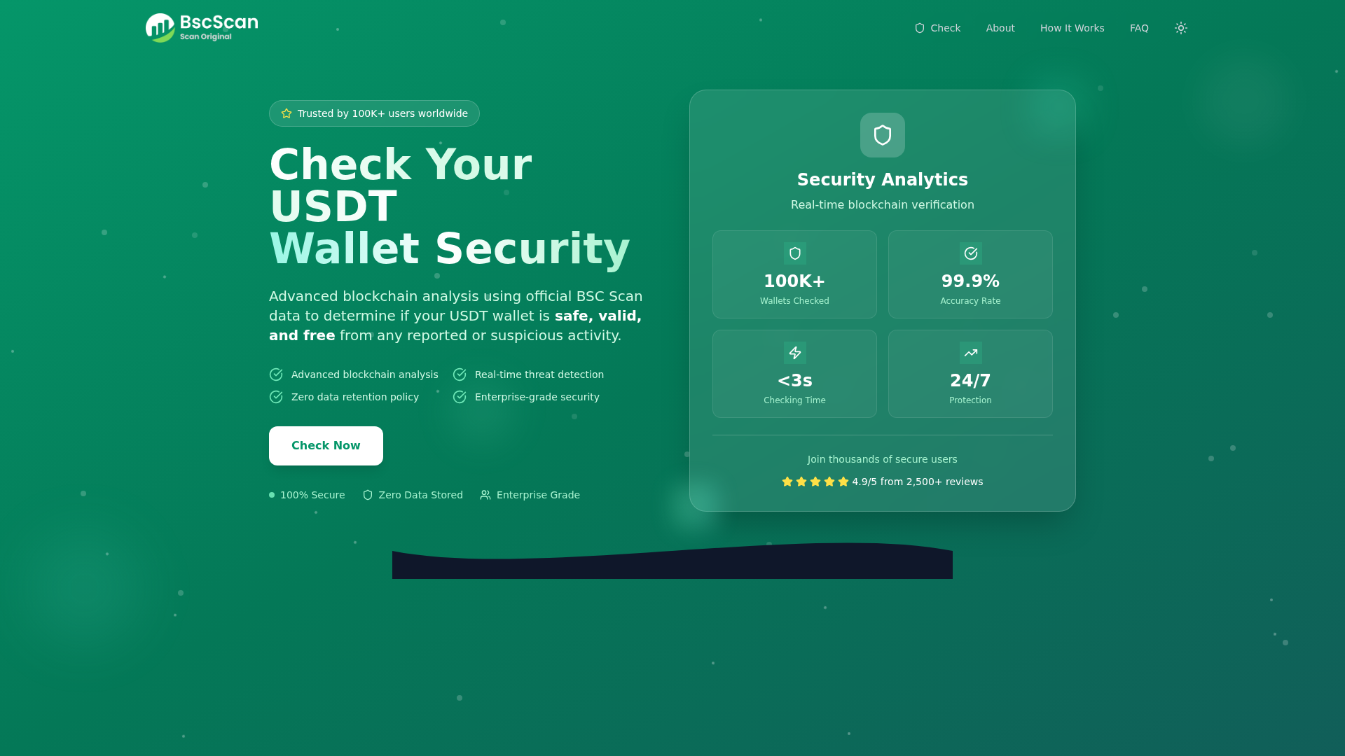 Screenshot of mybinancewallet.org