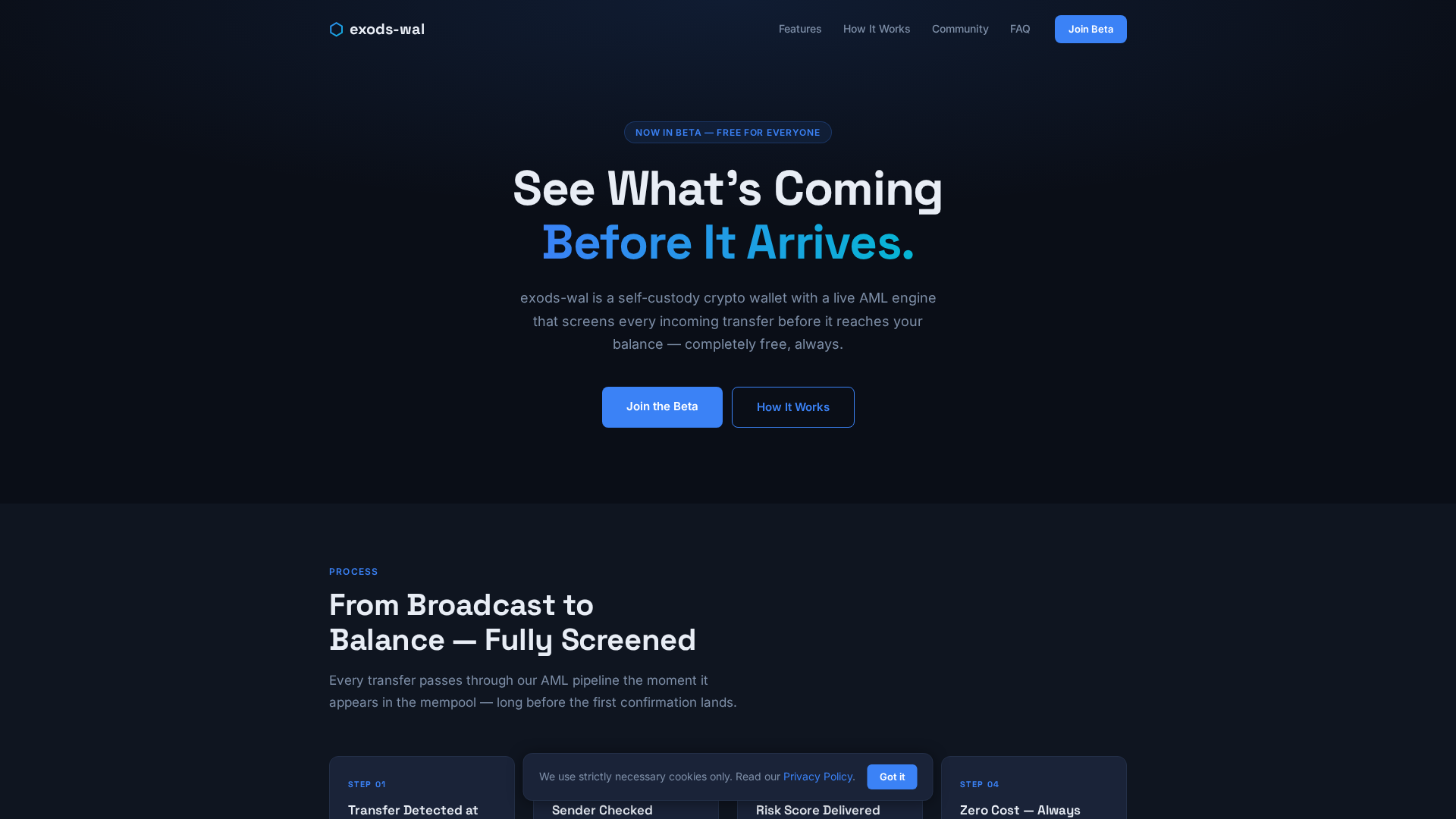 Screenshot of exods-wal.com