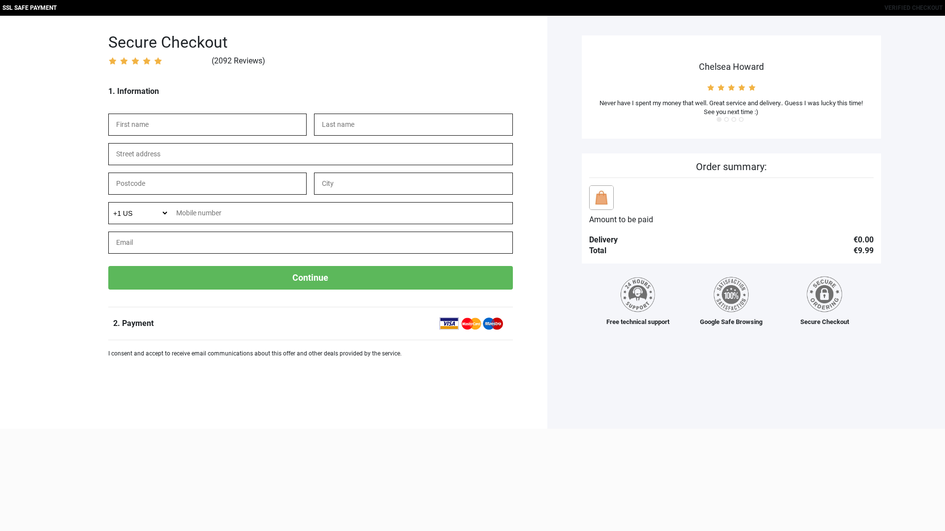 Screenshot of myluckydeals.ink