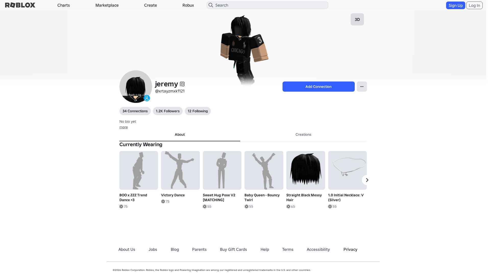 Screenshot of www.roblox.com.ml