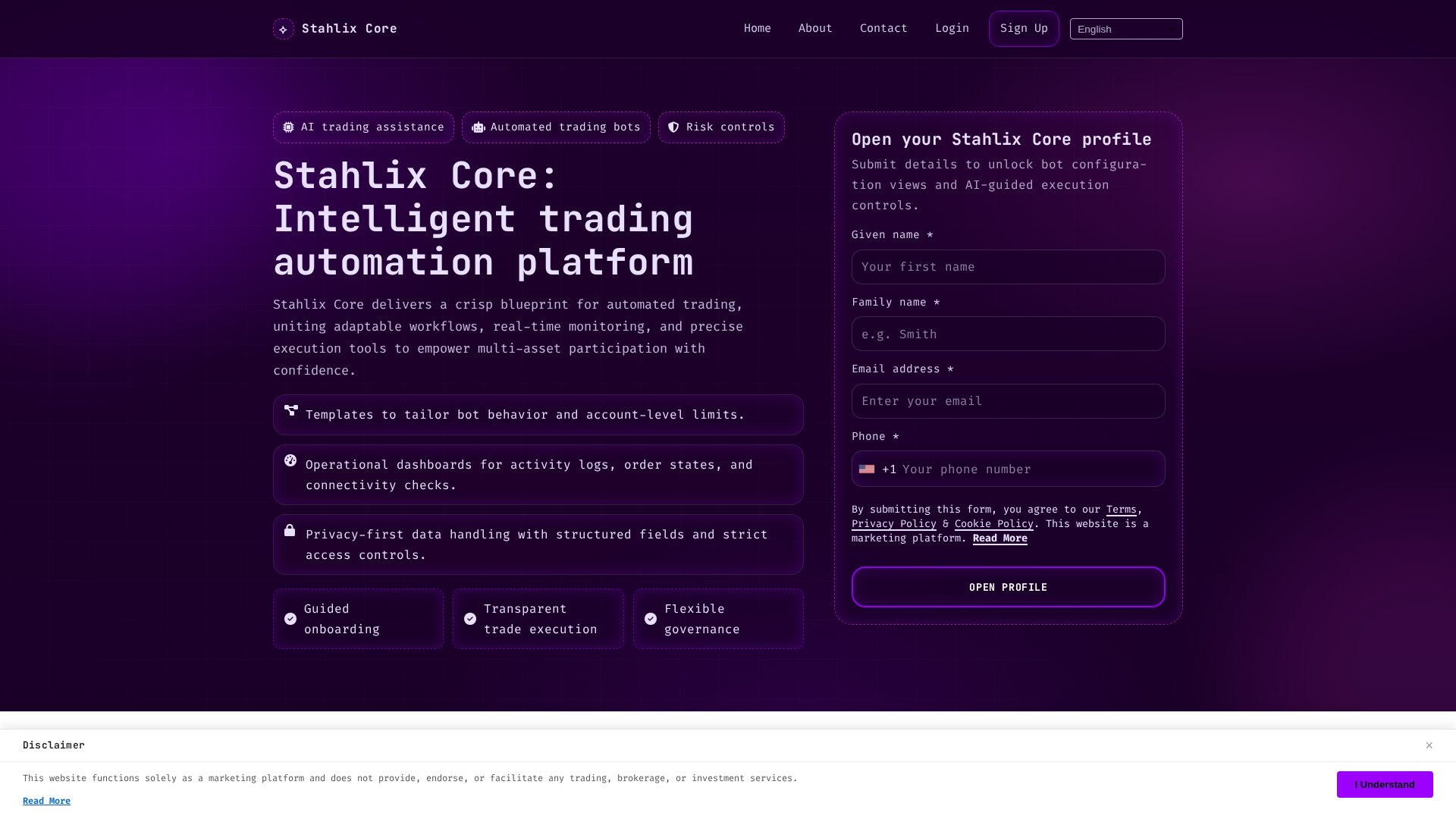 Screenshot of stahlixcore.click